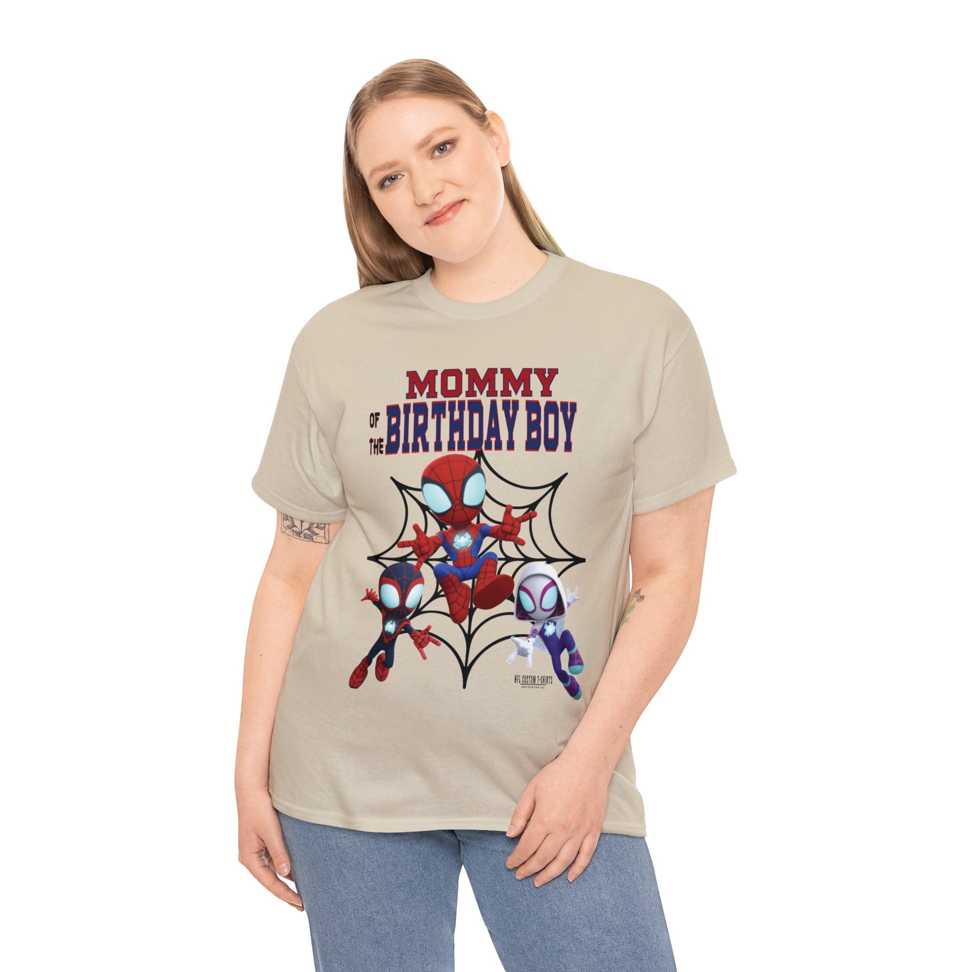 KJ BIRTHDAY MOMMY Heavy Cotton Tee Printify