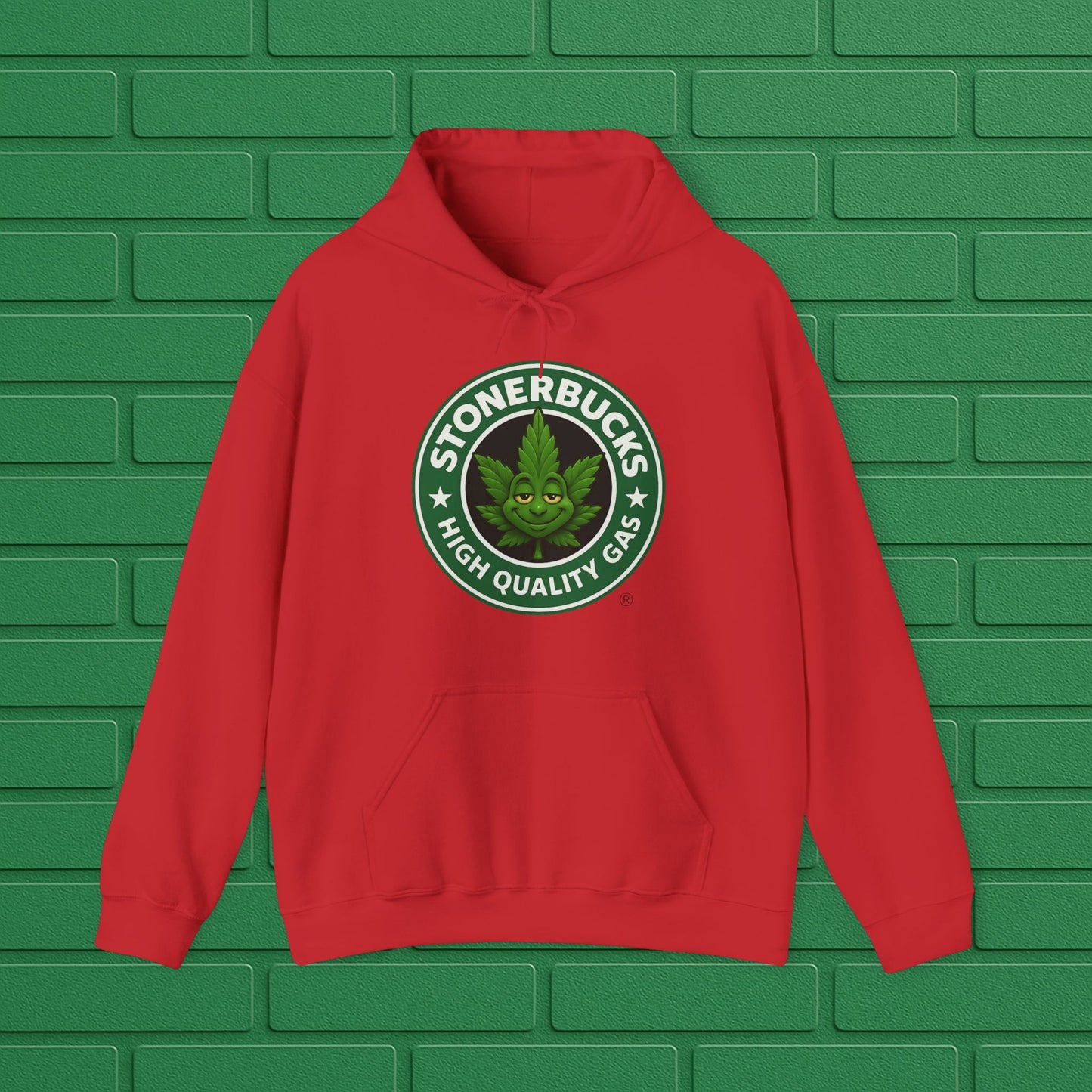 Stonerbucks Hoodie, High-Quality Gas Sweatshirt, Cannabis Apparel, Unisex Pullover, 420 Gift, Streetwear Fashion