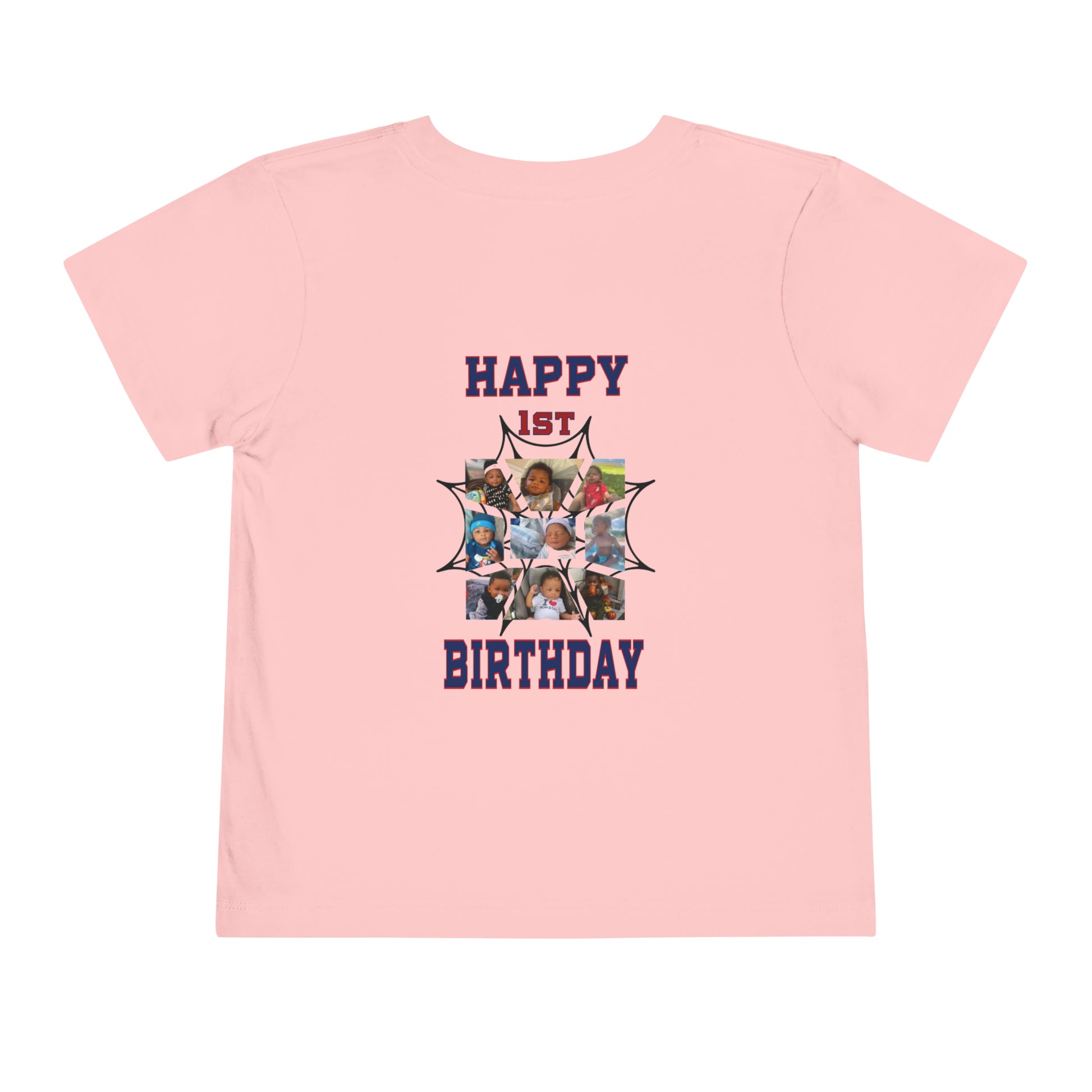 KJ BIRTHDAY SISTER Toddler Short Sleeve Tee Printify