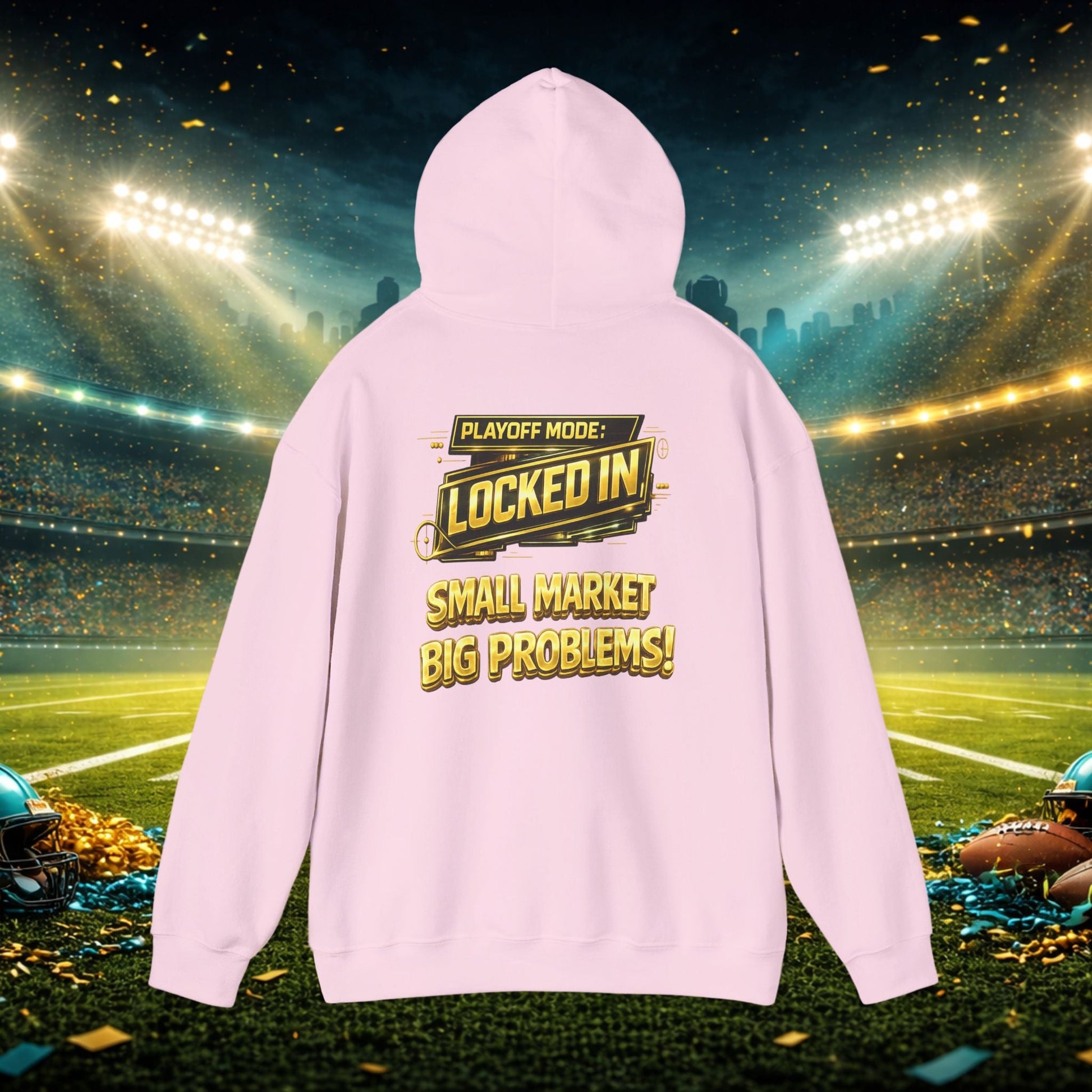 Duuval! Football Hoodie — "Locked In" Small Market Pride Sweatshirt Printify