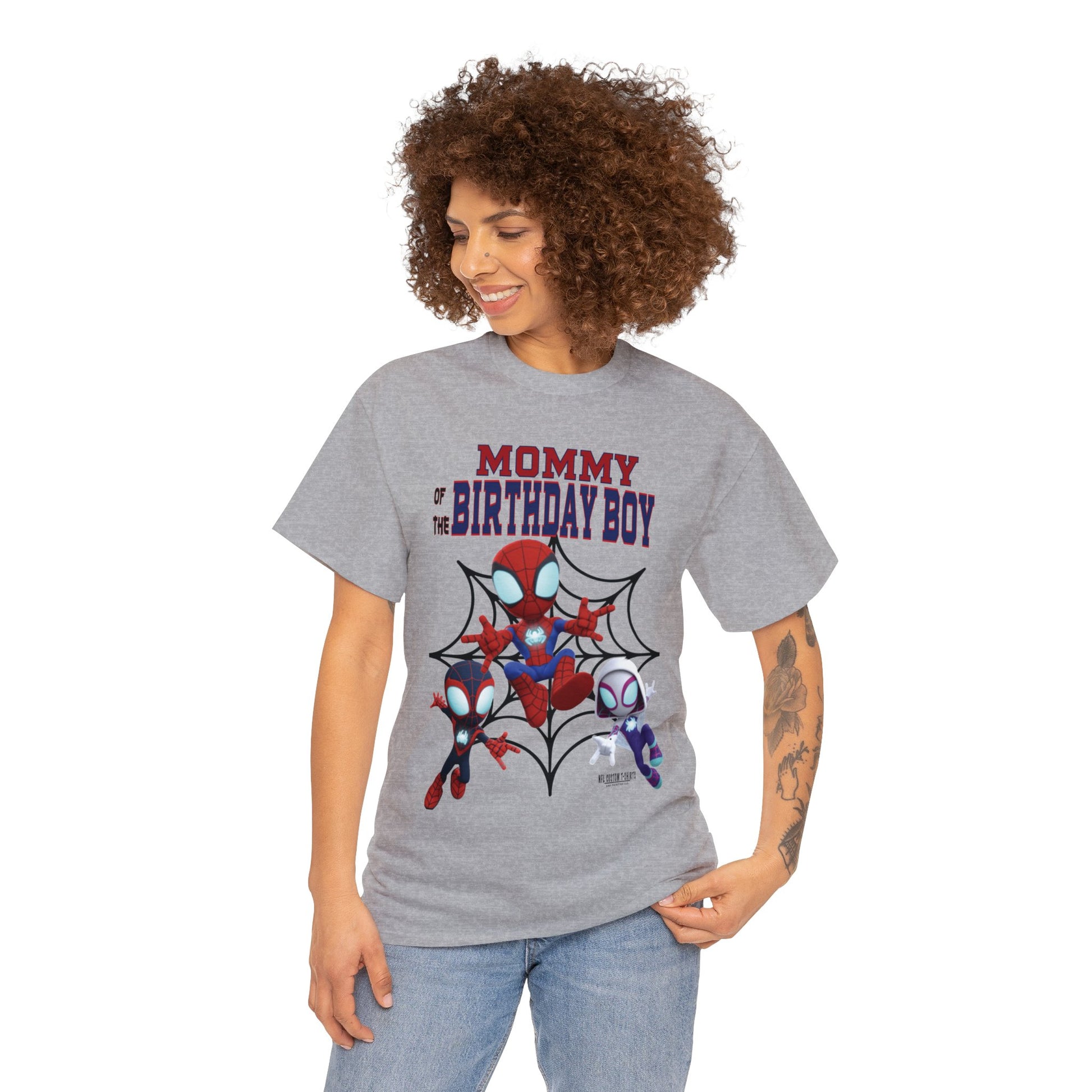 KJ BIRTHDAY MOMMY Heavy Cotton Tee Printify