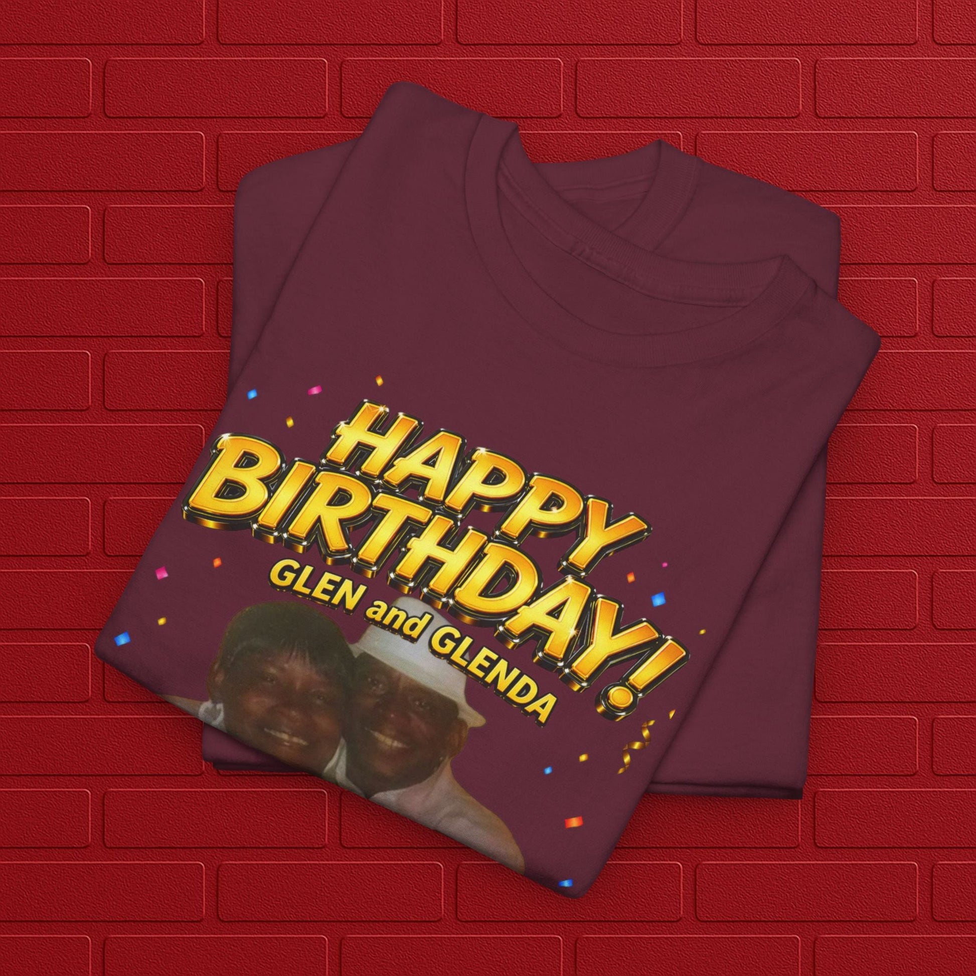 Birthday Tee - "Happy Birthday! June 25 2026" Personalized Glen Tribute Shirt Printify