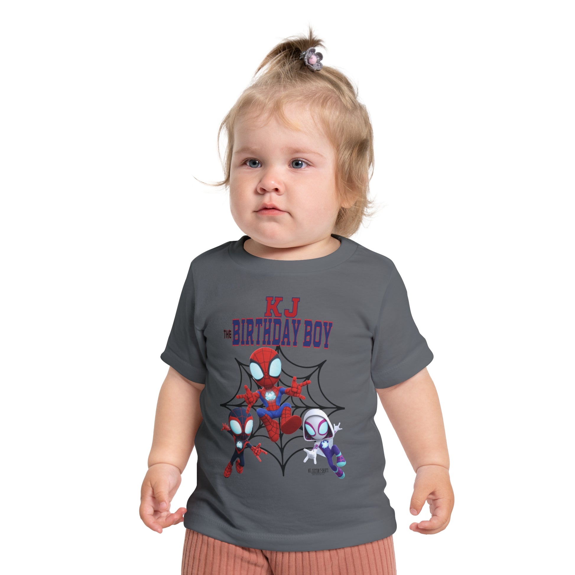 KJ BIRTHDAY Baby Short Sleeve T-Shirt Printify