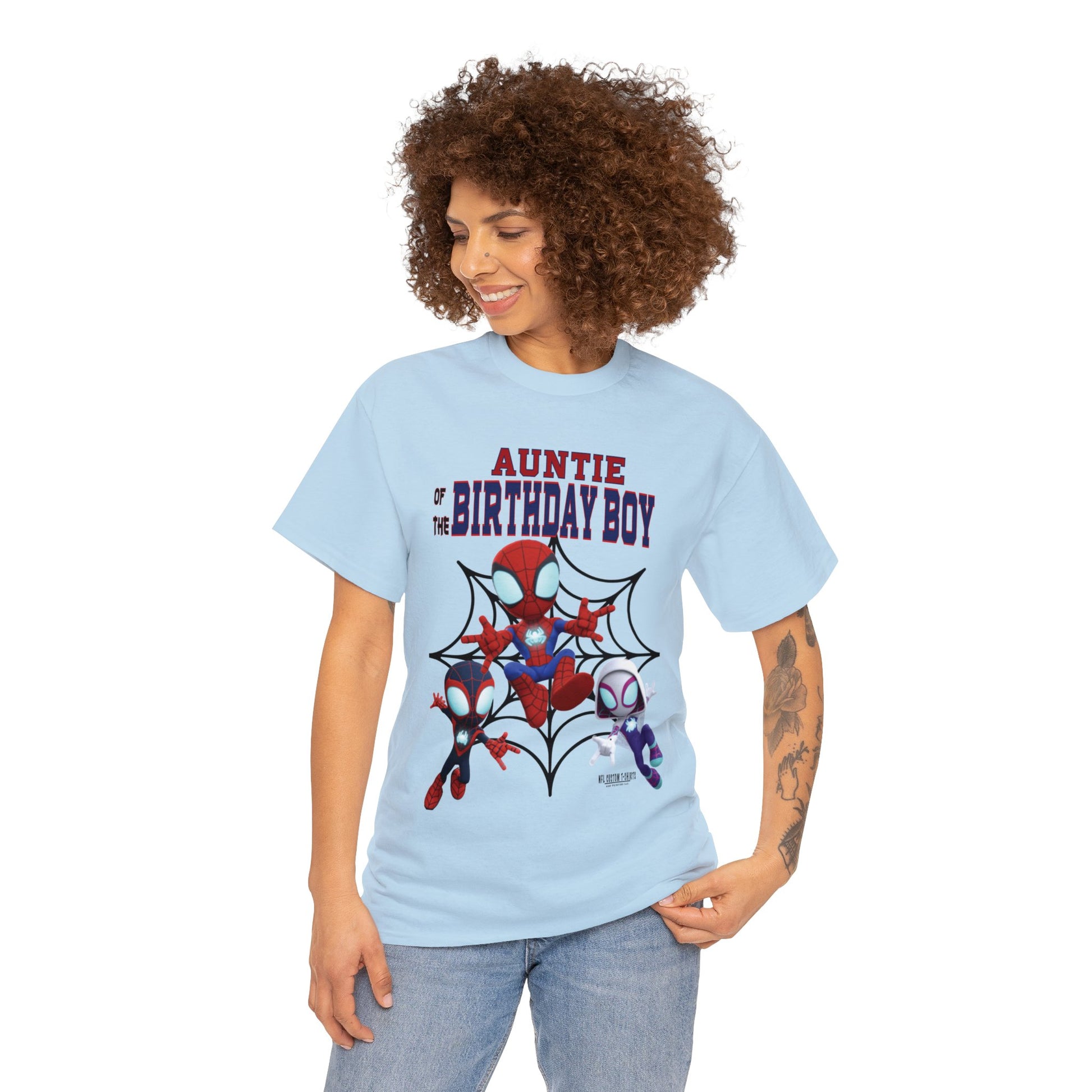 KJ BIRTHDAY AUNTIE Heavy Cotton Tee Printify