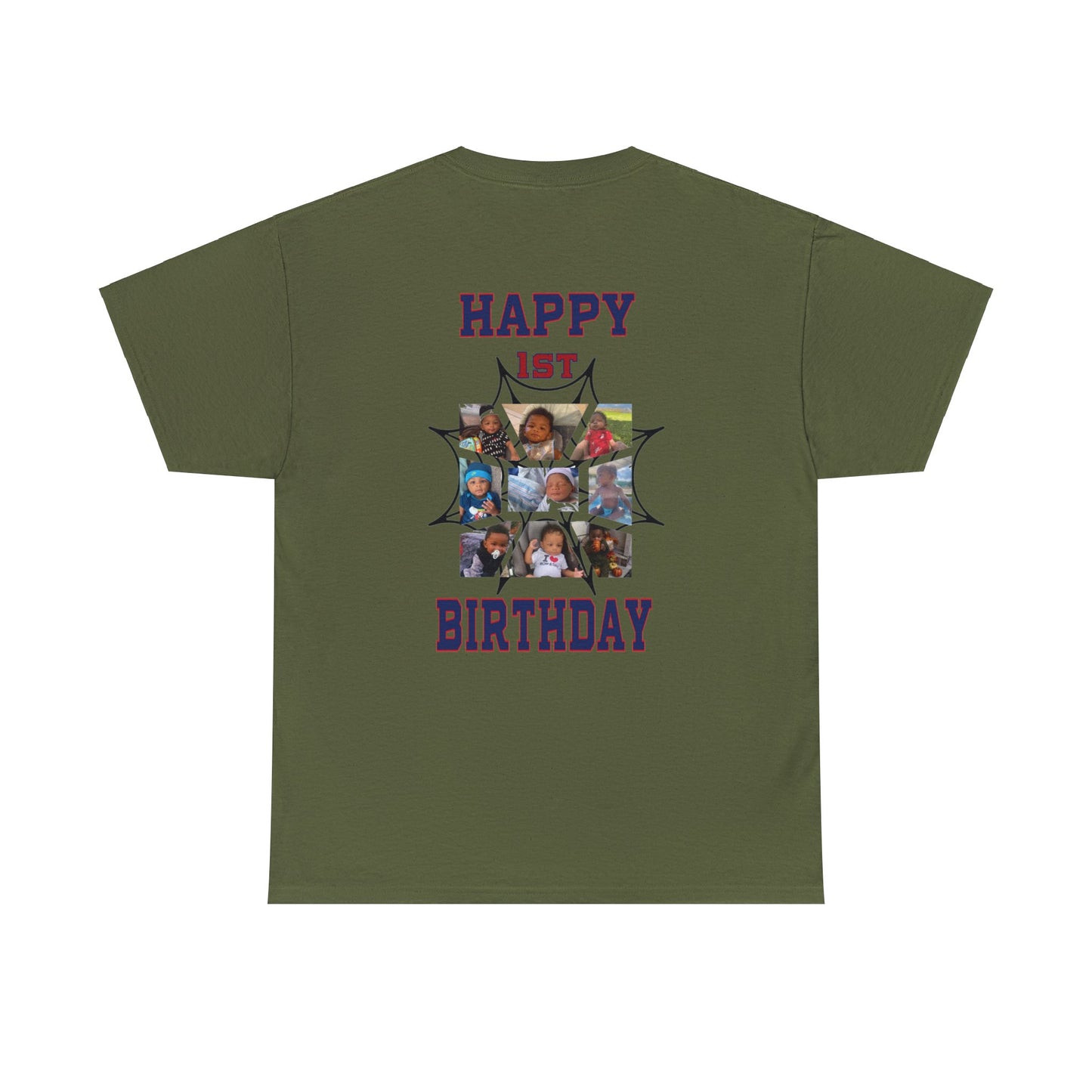 KJ BIRTHDAY DADDYHeavy Cotton Tee Printify