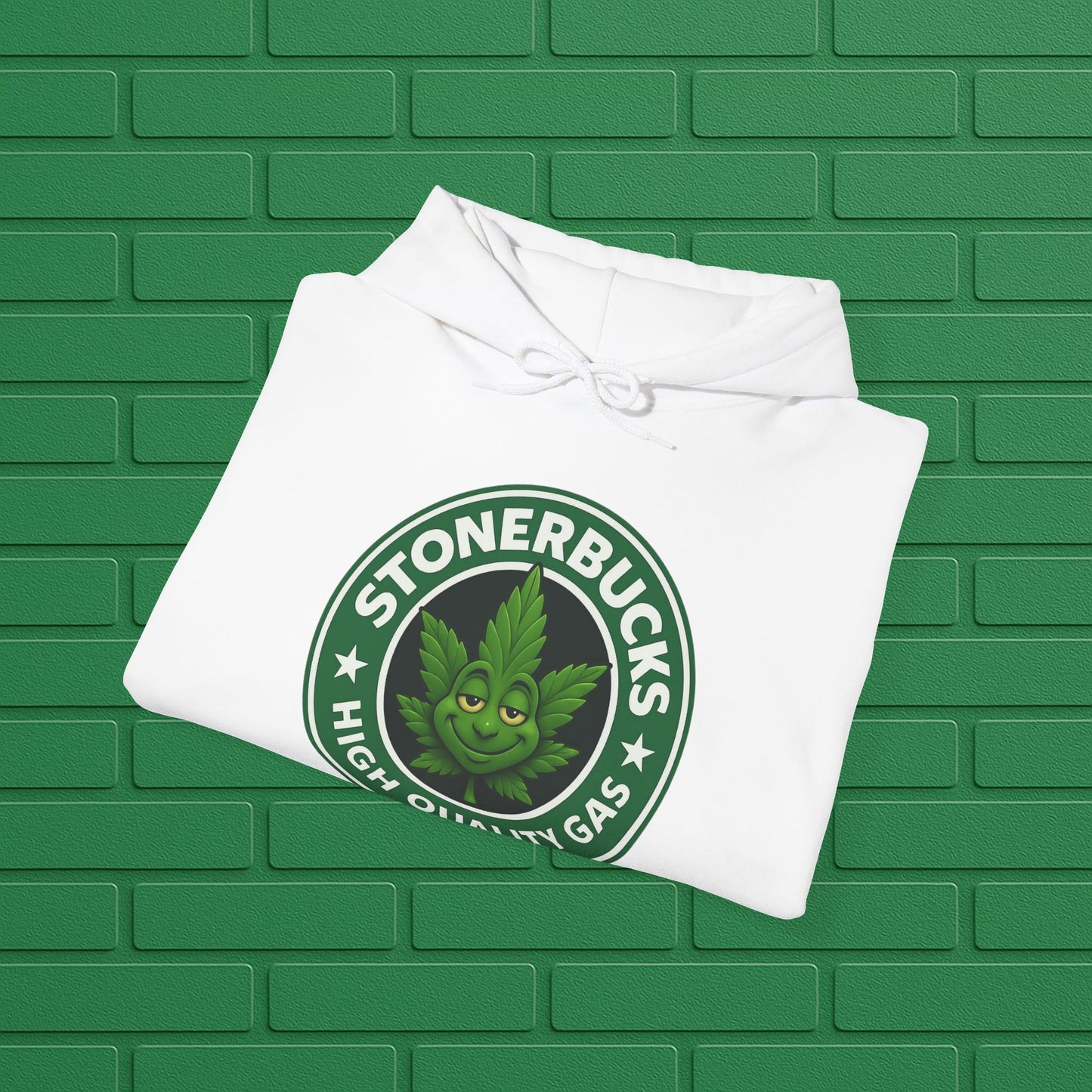 Stonerbucks Hoodie, High-Quality Gas Sweatshirt, Cannabis Apparel, Unisex Pullover, 420 Gift, Streetwear Fashion