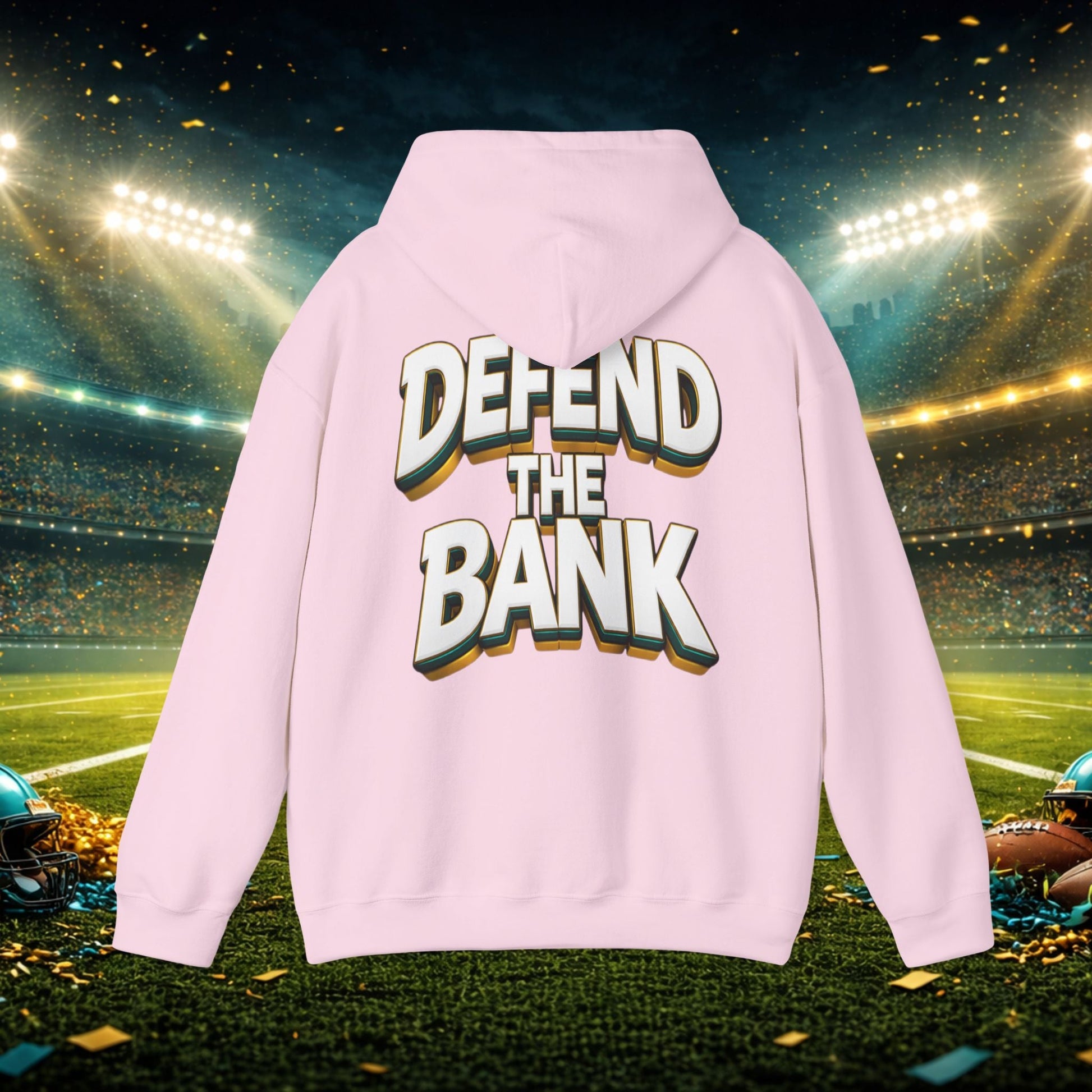 Defend The Bank Hoodie — "DUUUVAL vs EVERYBODY" Jacksonville Streetwear Hoodie Printify