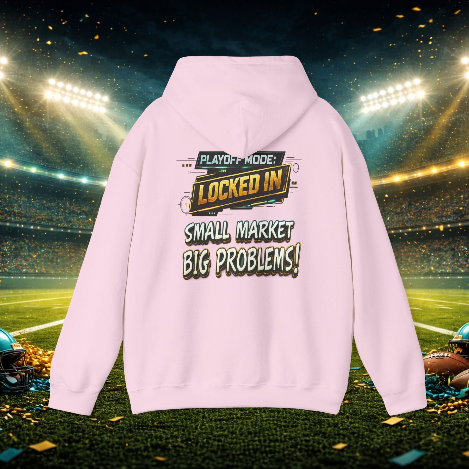 Duval vs All Y’all Hoodie — "Playoff Mode: Locked In" Football Fan Sweatshirt Printify