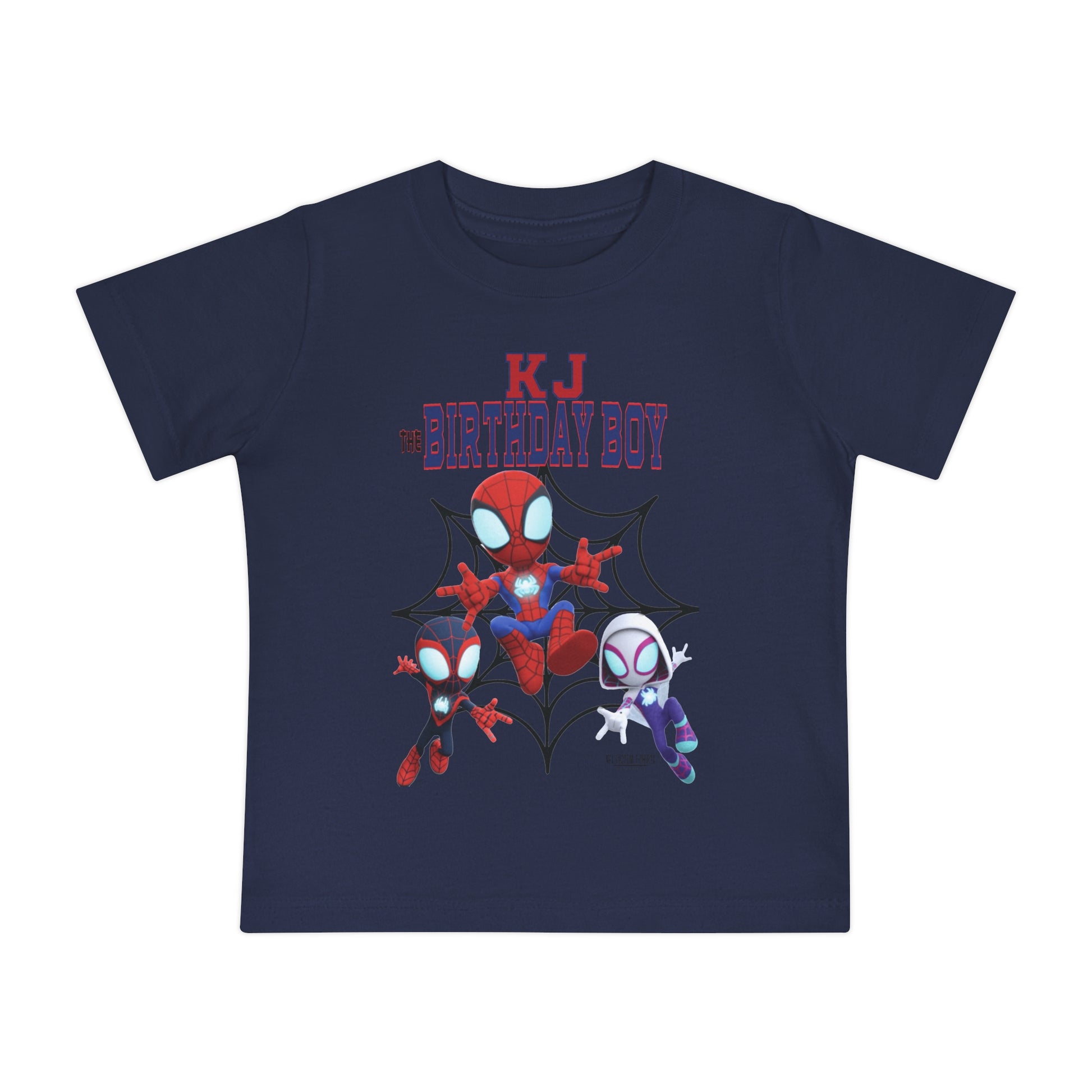 KJ BIRTHDAY Baby Short Sleeve T-Shirt Printify