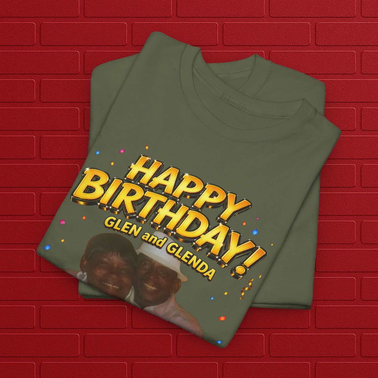 Birthday Tee - "Happy Birthday! June 25 2026" Personalized Glen Tribute Shirt Printify