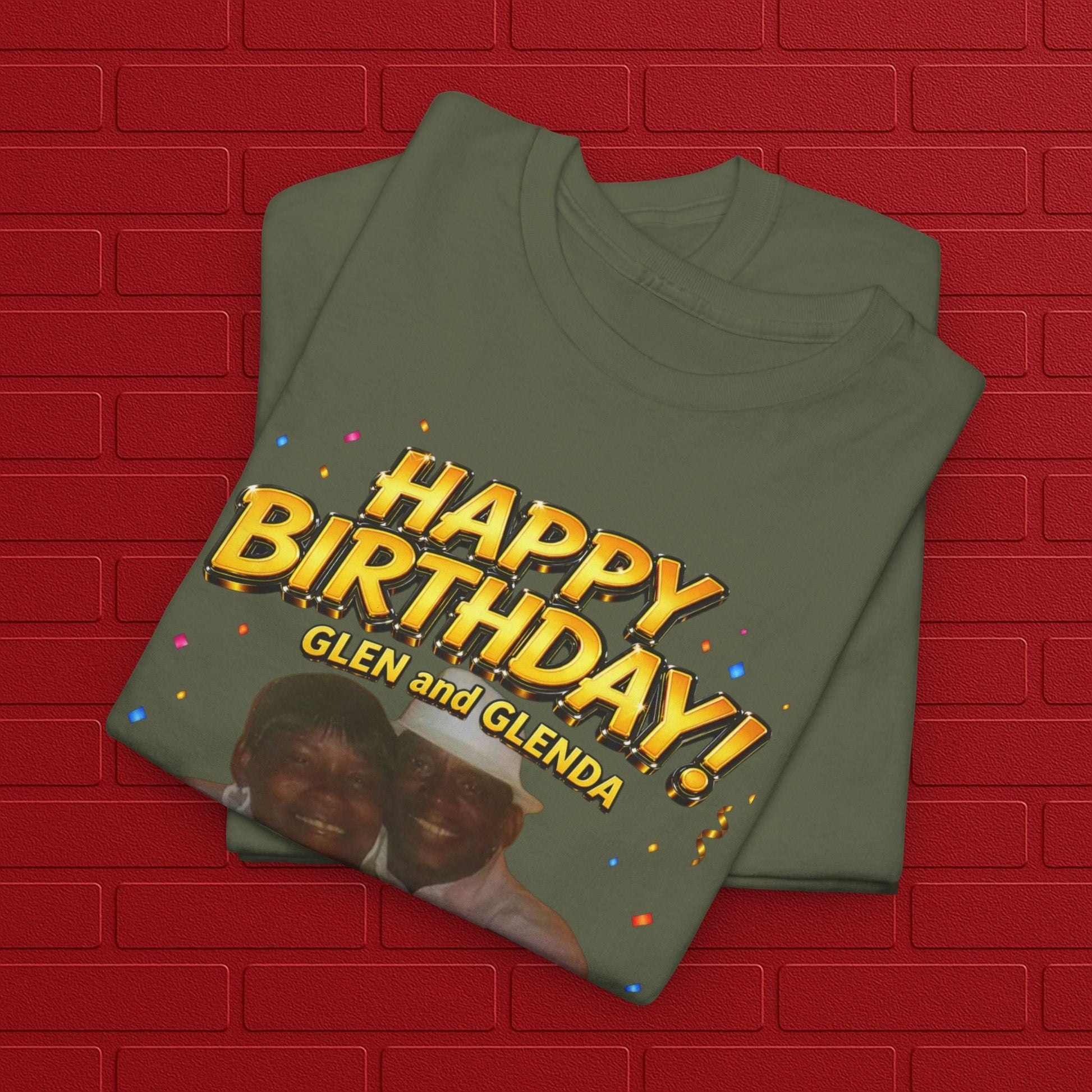 Birthday Tee - "Happy Birthday! June 25 2026" Personalized Glen Tribute Shirt Printify