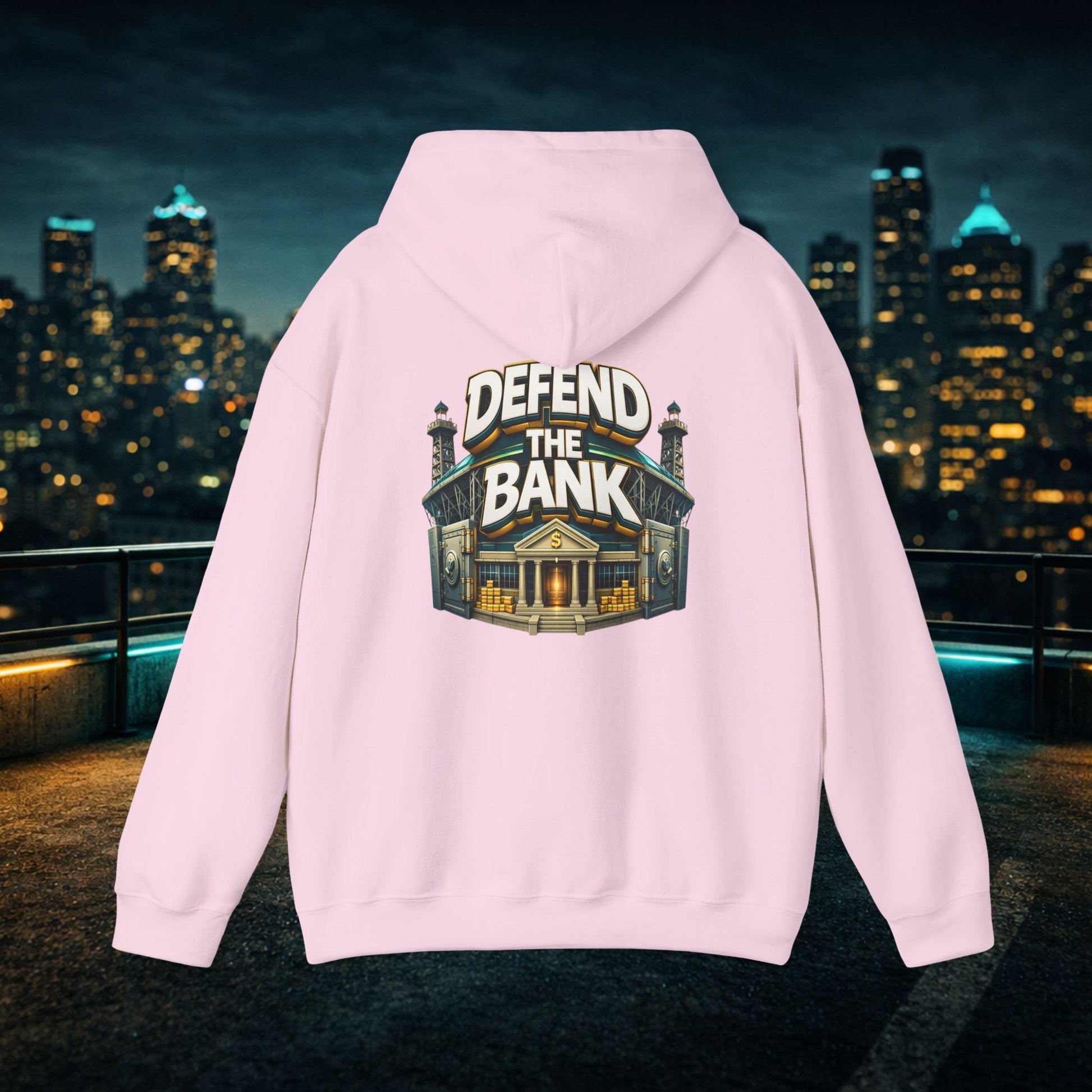 Duuuval Built Different / Defend The Bank Hoodie — Jacksonville Pride Graphic Hoodie Printify