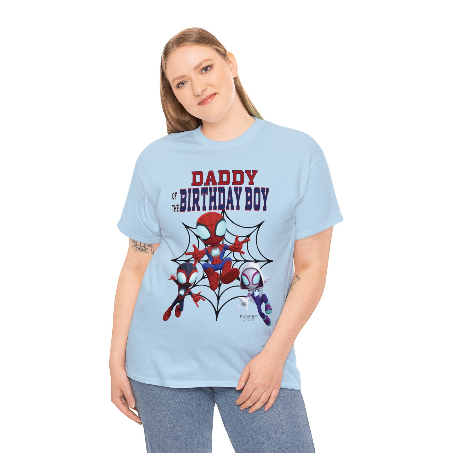 KJ BIRTHDAY DADDYHeavy Cotton Tee Printify