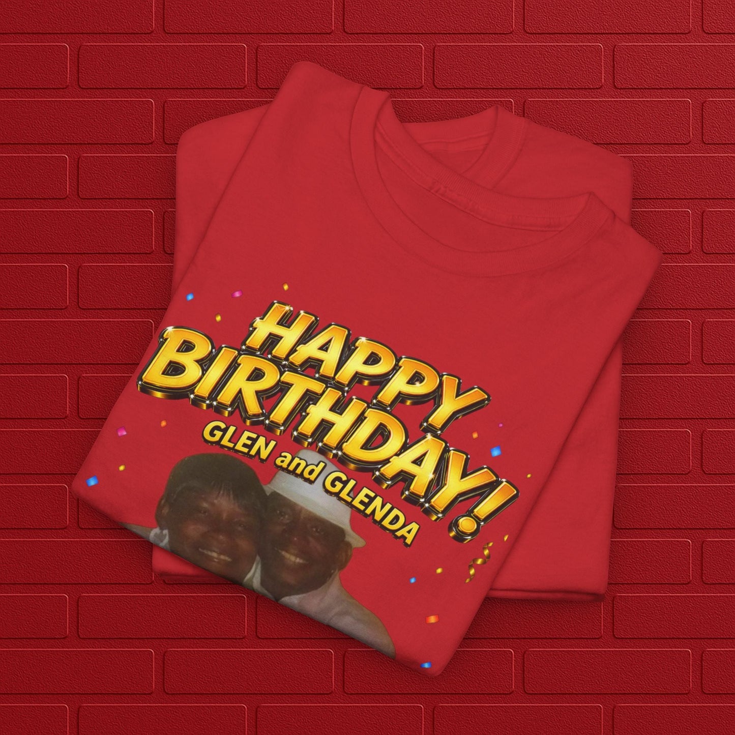 Birthday Tee - "Happy Birthday! June 25 2026" Personalized Glen Tribute Shirt Printify