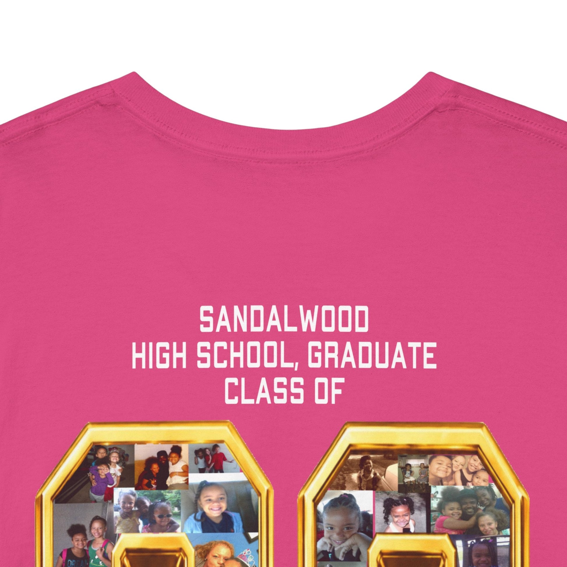 Graduation Photo Tee — Personalized 'Congratulations Keandra' Senior 2026 Graduate Shirt Printify