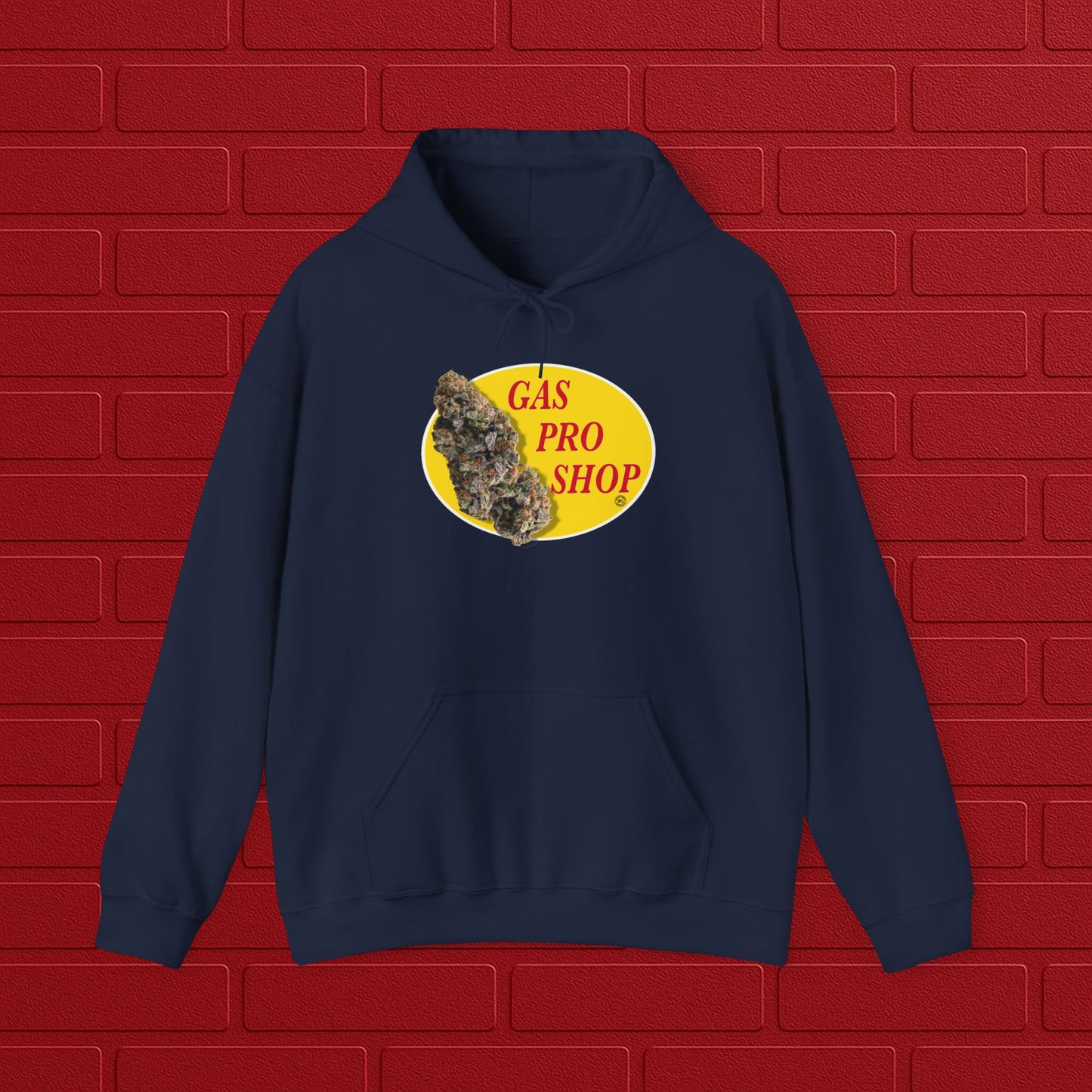 Gas Pro Shop Hoodie | Unisex Cannabis Sweatshirt | Cozy Gift for Stoners | Unique Graphic Hoodie | Perfect for Outdoors & Relaxation
