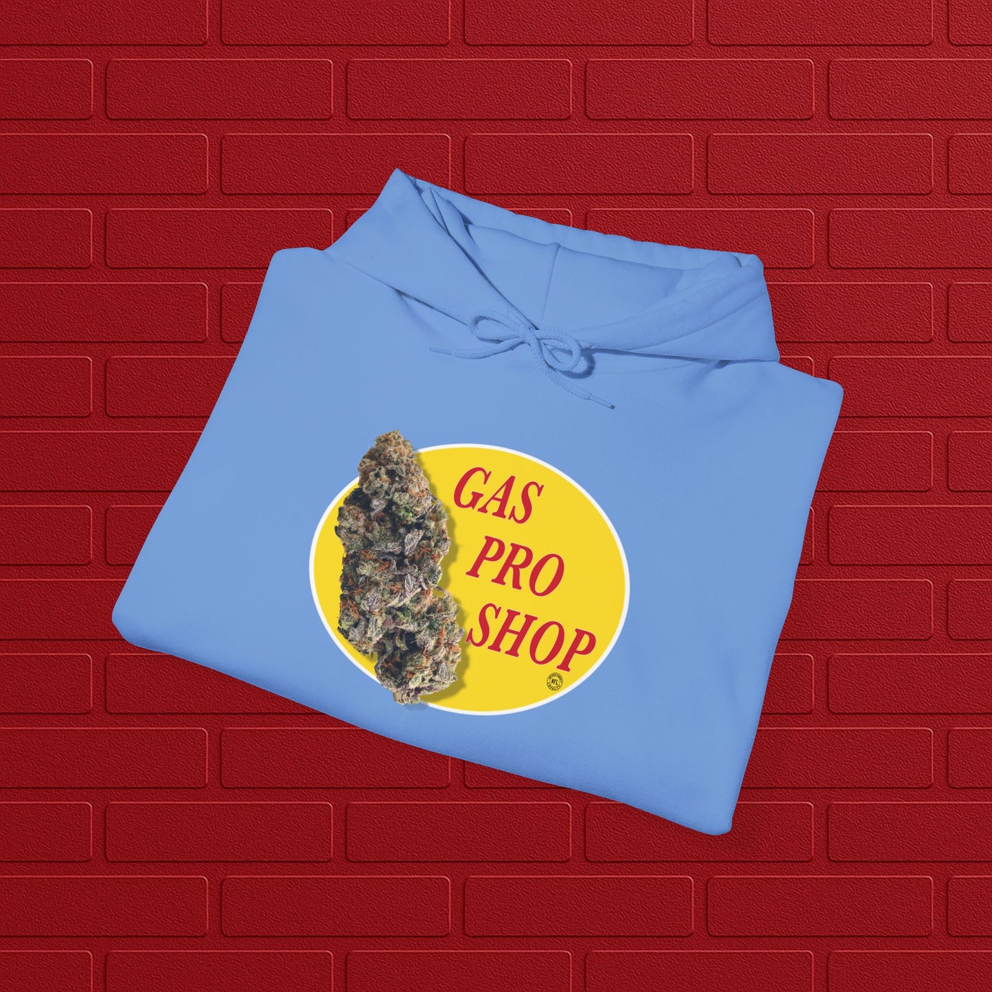 Gas Pro Shop Hoodie | Unisex Cannabis Sweatshirt | Cozy Gift for Stoners | Unique Graphic Hoodie | Perfect for Outdoors & Relaxation