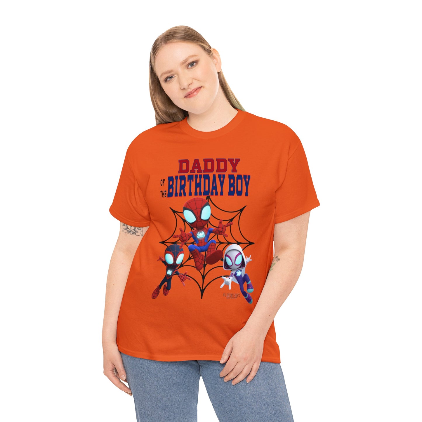 KJ BIRTHDAY DADDY Heavy Cotton Tee Printify