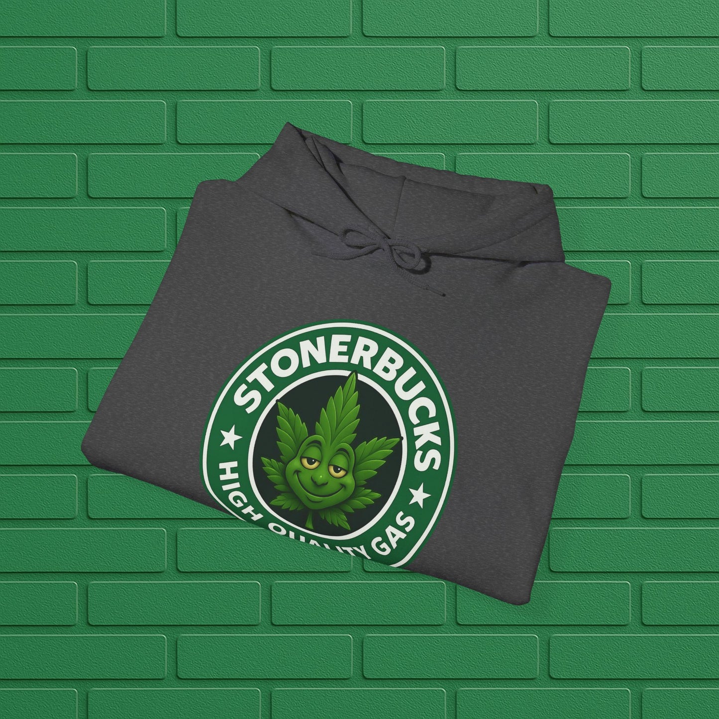 Stonerbucks Hoodie, High-Quality Gas Sweatshirt, Cannabis Apparel, Unisex Pullover, 420 Gift, Streetwear Fashion
