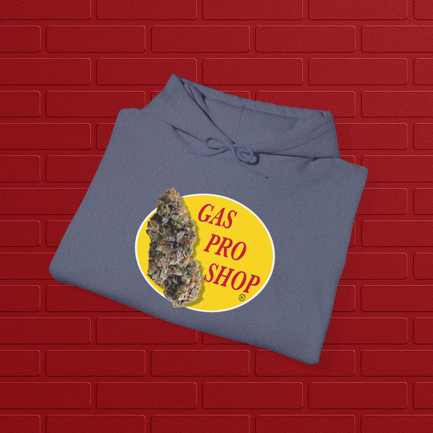 Gas Pro Shop Hoodie | Unisex Cannabis Sweatshirt | Cozy Gift for Stoners | Unique Graphic Hoodie | Perfect for Outdoors & Relaxation