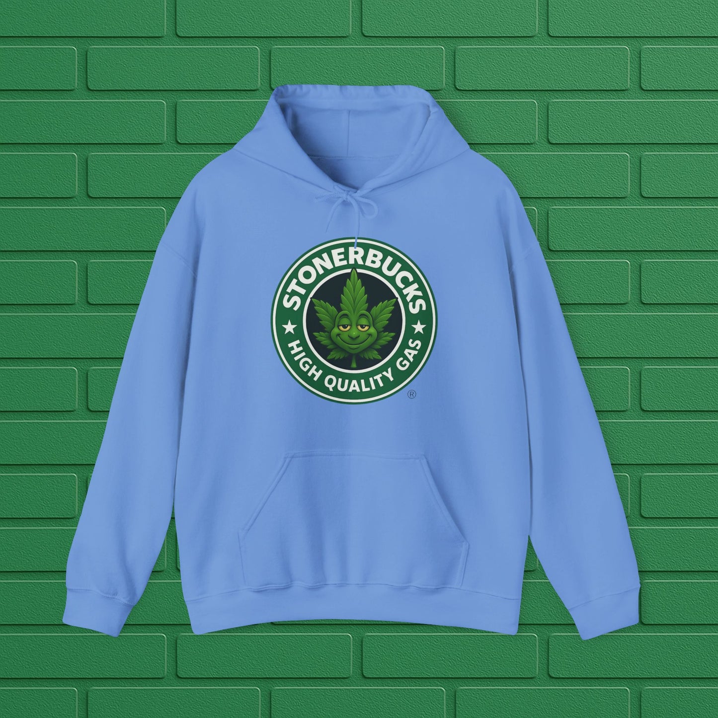 Stonerbucks Hoodie, High-Quality Gas Sweatshirt, Cannabis Apparel, Unisex Pullover, 420 Gift, Streetwear Fashion