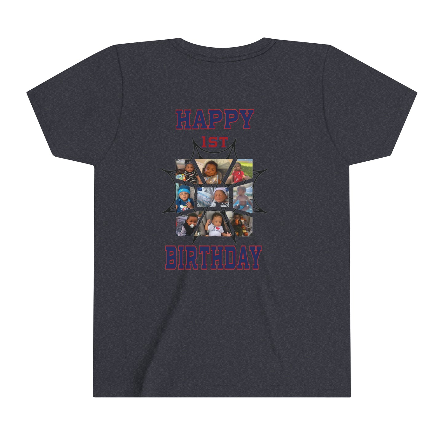 KJ BIRTHDAY COUSIN Youth Short Sleeve Tee Printify