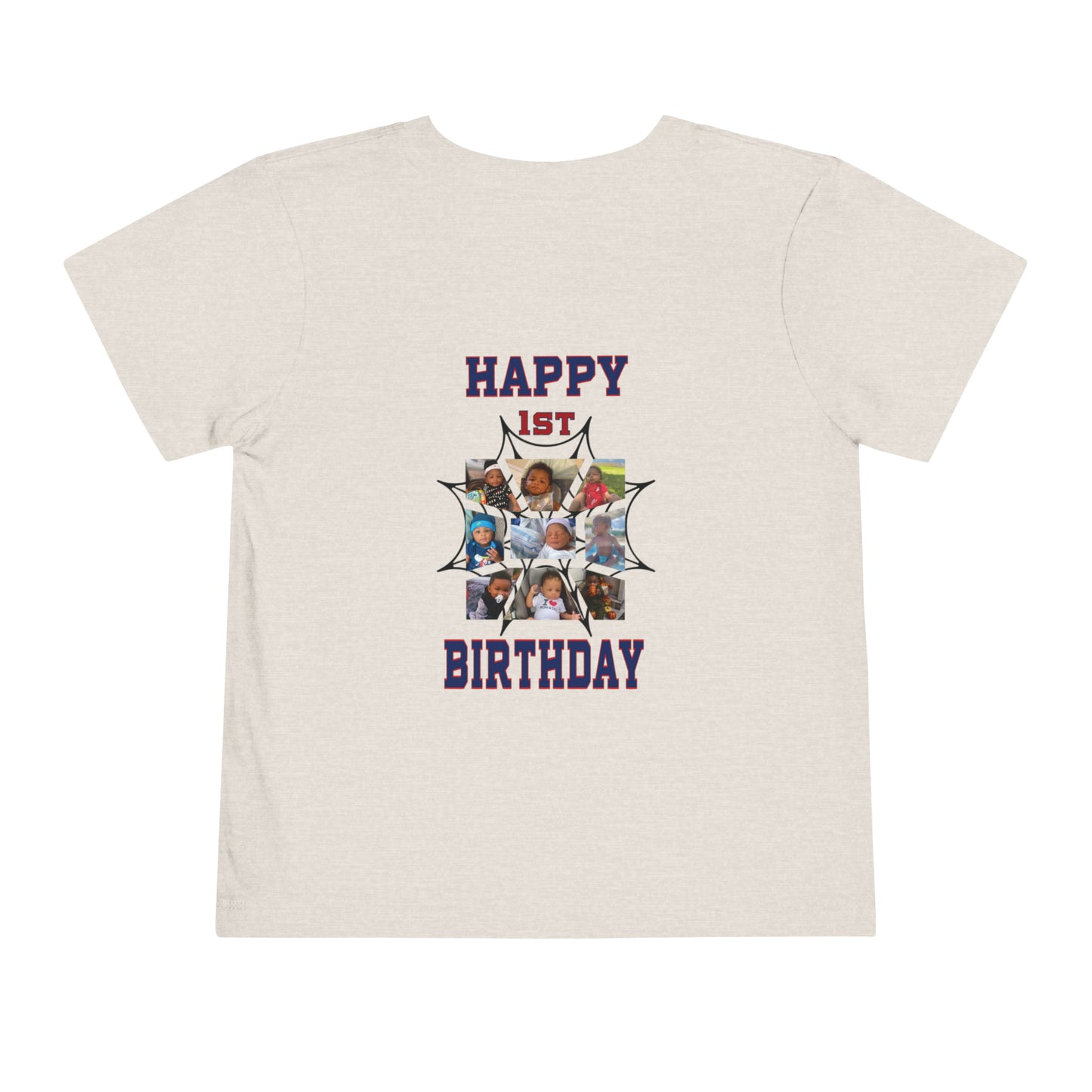 KJ BIRTHDAY Toddler Short Sleeve Tee Printify