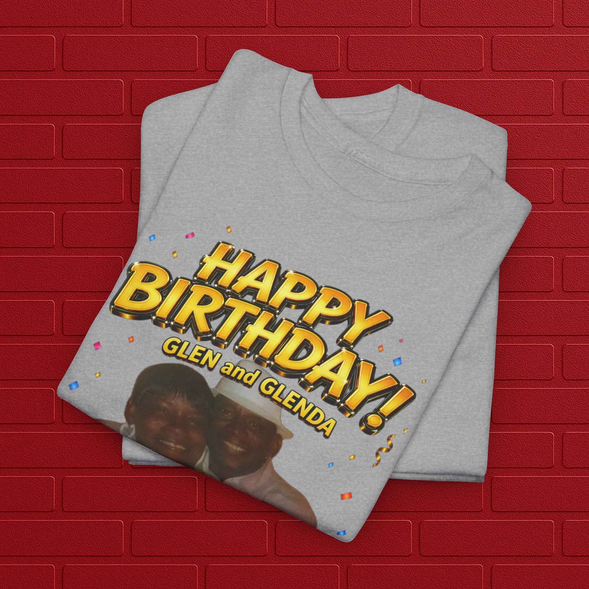 Birthday Tee - "Happy Birthday! June 25 2026" Personalized Glen Tribute Shirt Printify