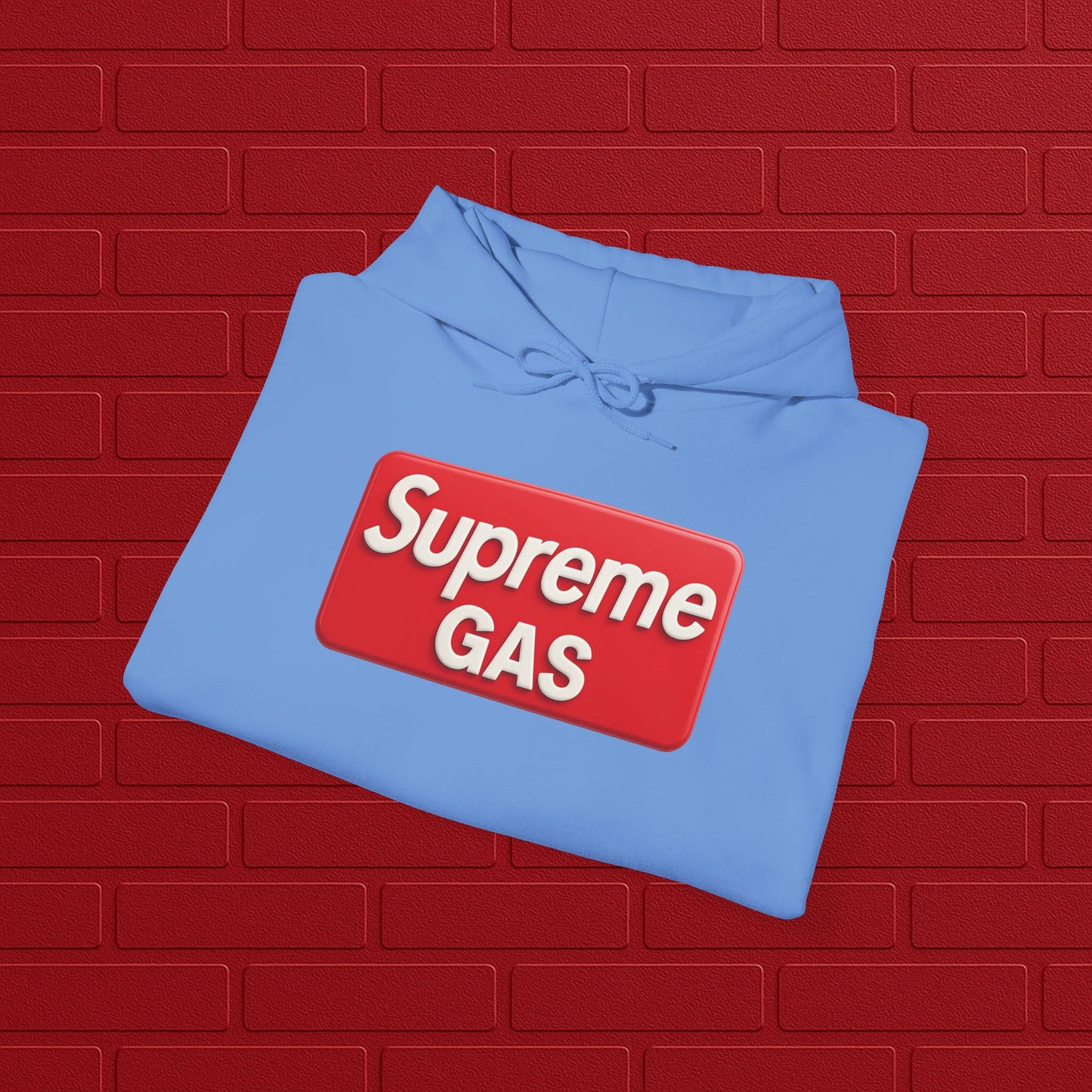 Supreme GAS Hoodie | Unisex Streetwear Sweatshirt | Cozy Casual Pullover | Trendy Gift for Him or Her | Everyday Hoodie
