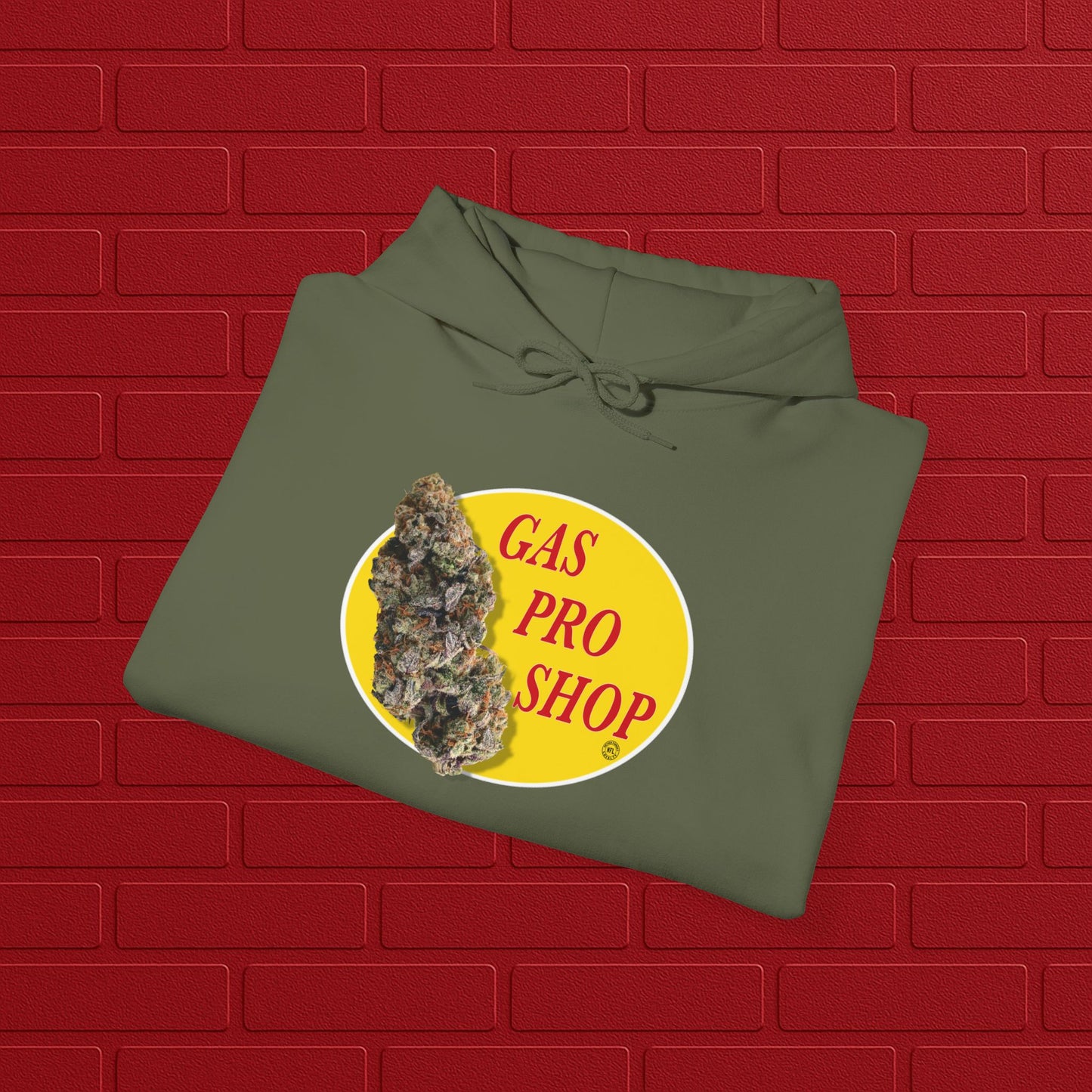 Gas Pro Shop Hoodie | Unisex Cannabis Sweatshirt | Cozy Gift for Stoners | Unique Graphic Hoodie | Perfect for Outdoors & Relaxation