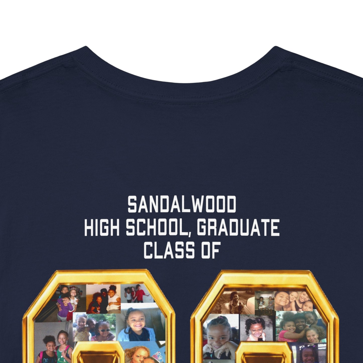 Graduation Photo Tee — Personalized 'Congratulations Keandra' Senior 2026 Graduate Shirt Printify