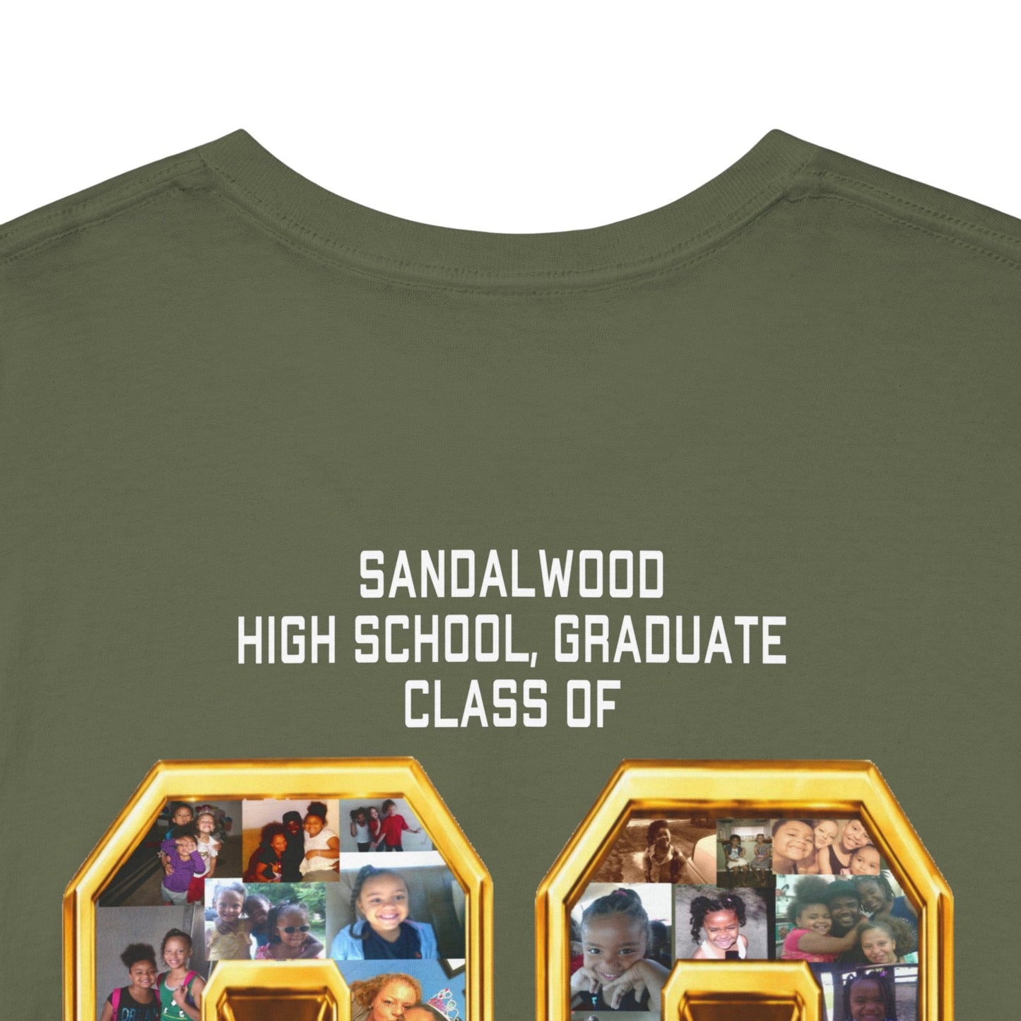 Graduation Photo Tee — Personalized 'Congratulations Keandra' Senior 2026 Graduate Shirt Printify