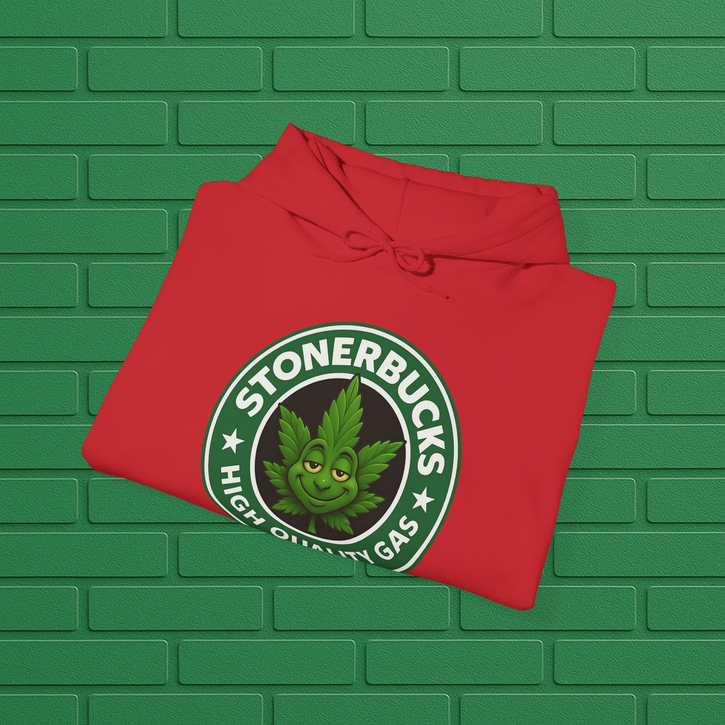 Stonerbucks Hoodie, High-Quality Gas Sweatshirt, Cannabis Apparel, Unisex Pullover, 420 Gift, Streetwear Fashion