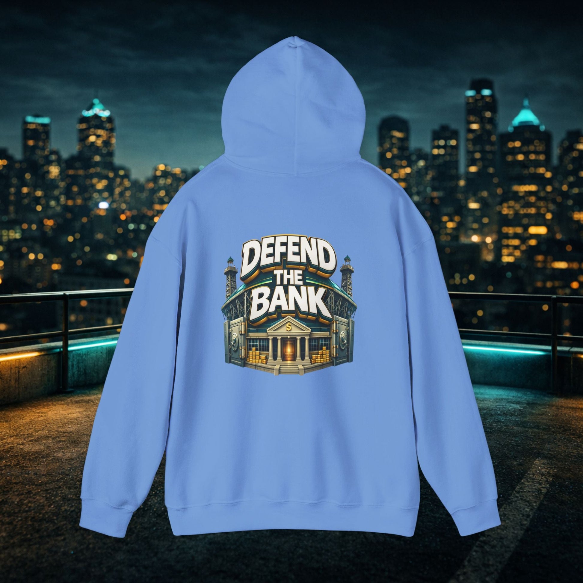 Duuuval Built Different / Defend The Bank Hoodie — Jacksonville Pride Graphic Hoodie Printify