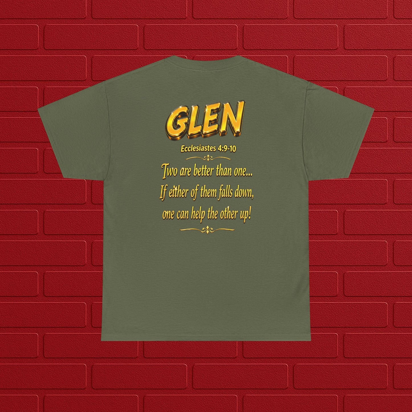 Birthday Tee - "Happy Birthday! June 25 2026" Personalized Glen Tribute Shirt Printify