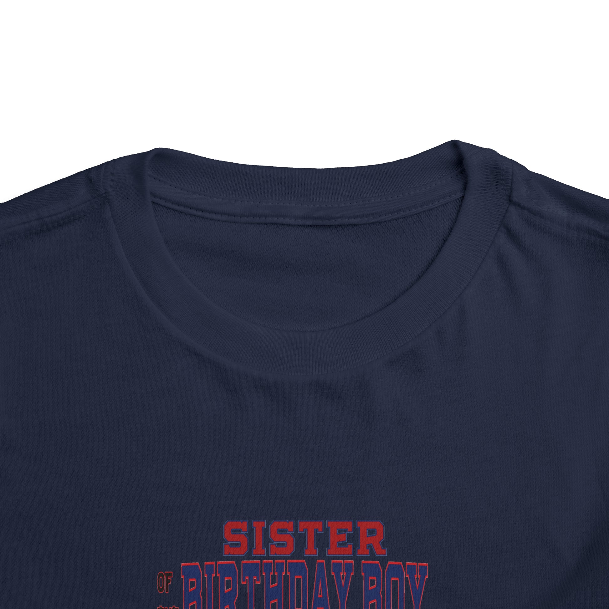 KJ BIRTHDAY SISTER Toddler Short Sleeve Tee Printify