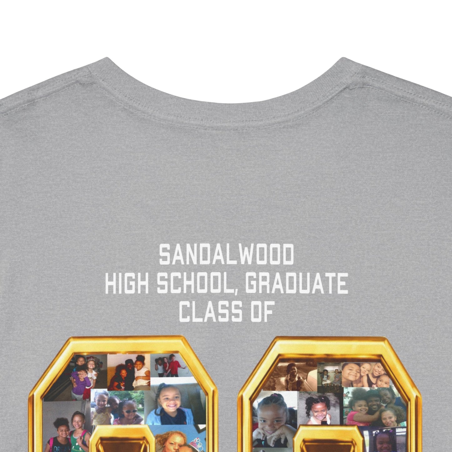 Graduation Photo Tee — Personalized 'Congratulations Keandra' Senior 2026 Graduate Shirt Printify