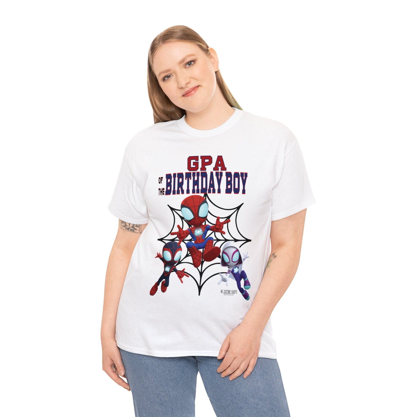 KJ BIRTHDAY GPA Heavy Cotton Tee Printify