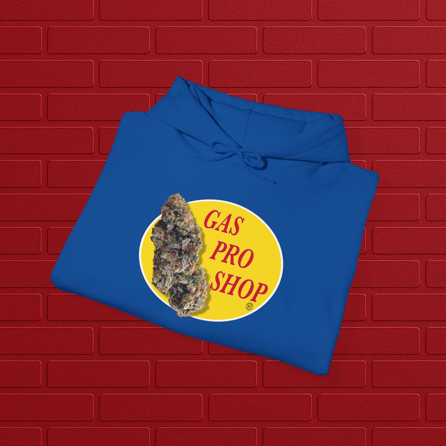 Gas Pro Shop Hoodie | Unisex Cannabis Sweatshirt | Cozy Gift for Stoners | Unique Graphic Hoodie | Perfect for Outdoors & Relaxation