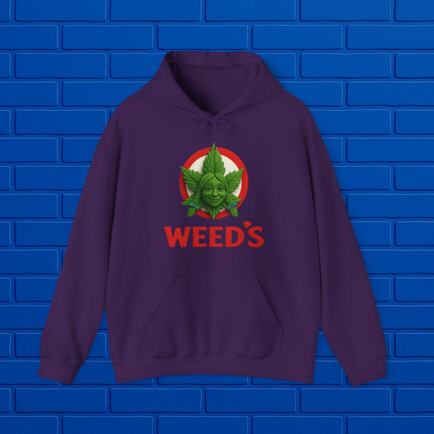 Weed’s Unisex Hoodie | Cannabis Sweatshirt | Cozy 420 Pullover | Festival Streetwear | Gift for Weed Lovers