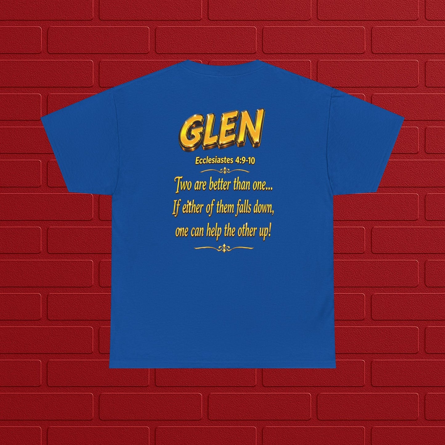 Birthday Tee - "Happy Birthday! June 25 2026" Personalized Glen Tribute Shirt Printify