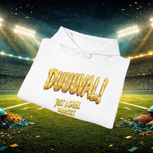 Duuval! Football Hoodie — "Locked In" Small Market Pride Sweatshirt Printify