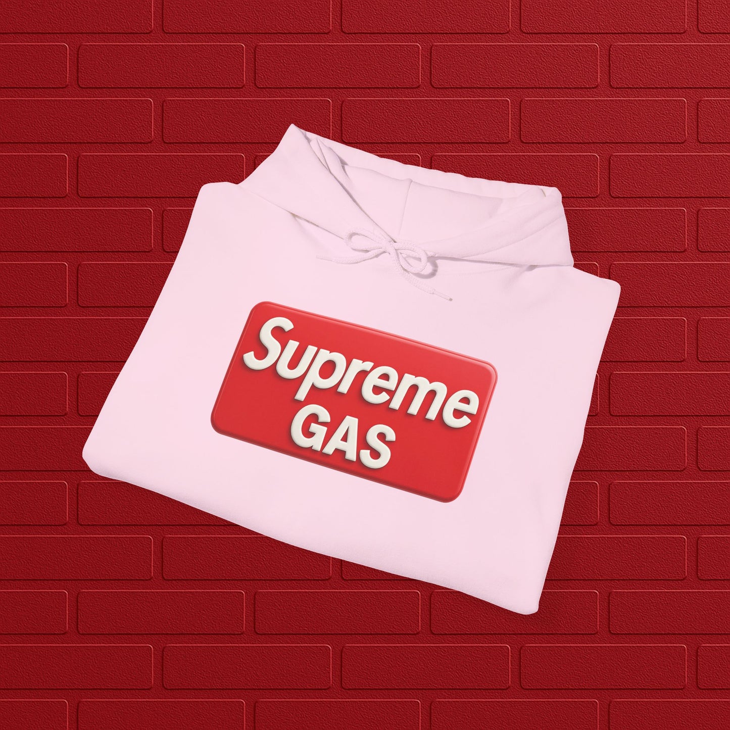 Supreme GAS Hoodie | Unisex Streetwear Sweatshirt | Cozy Casual Pullover | Trendy Gift for Him or Her | Everyday Hoodie