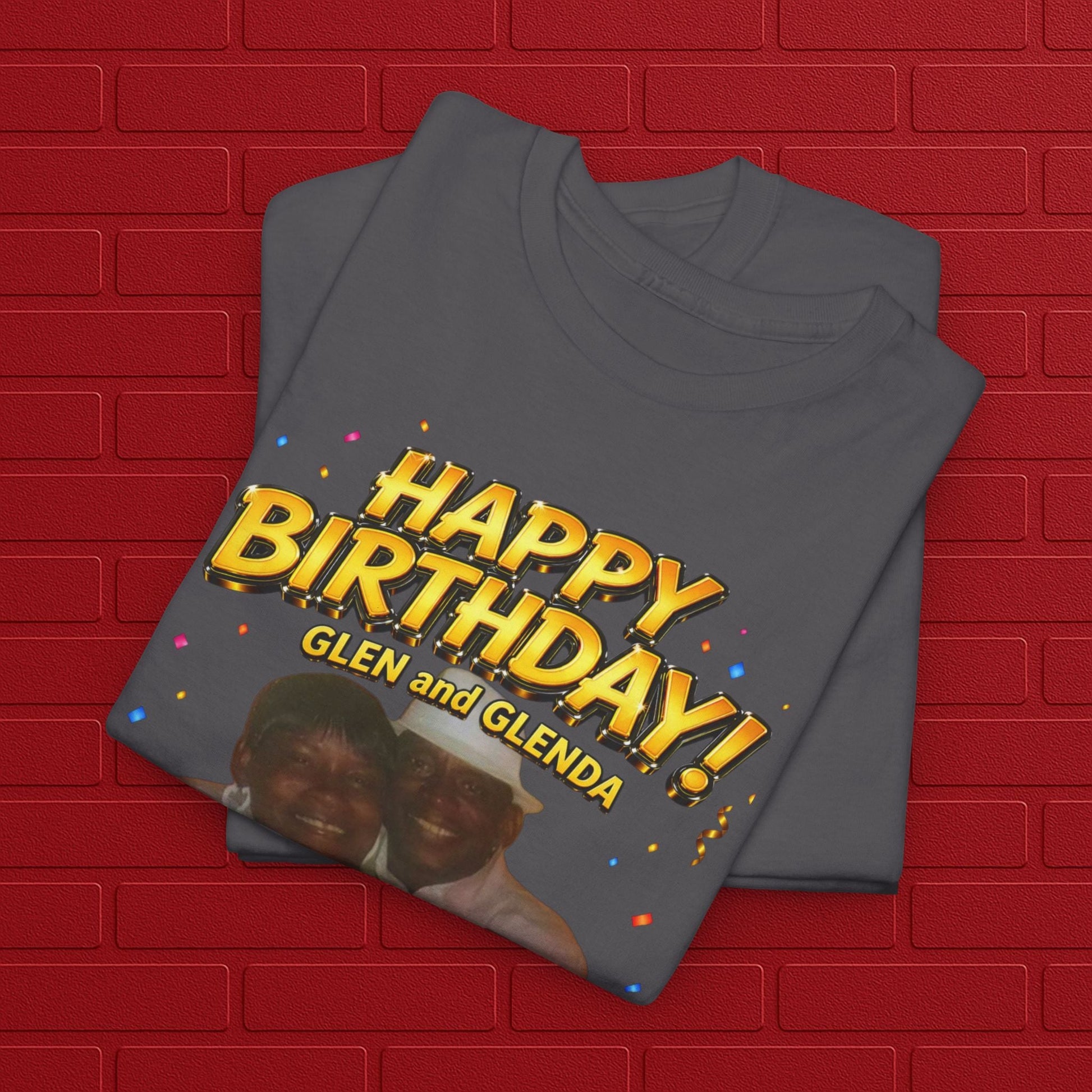 Birthday Tee - "Happy Birthday! June 25 2026" Personalized Glen Tribute Shirt Printify