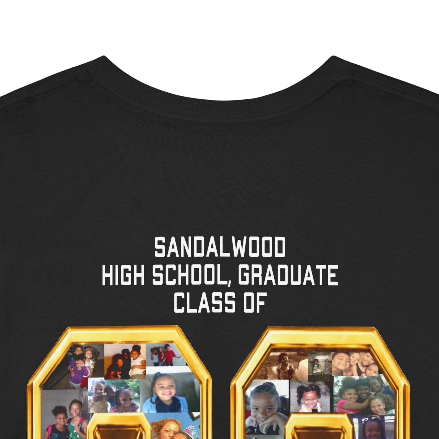 Graduation Photo Tee — Personalized 'Congratulations Keandra' Senior 2026 Graduate Shirt Printify