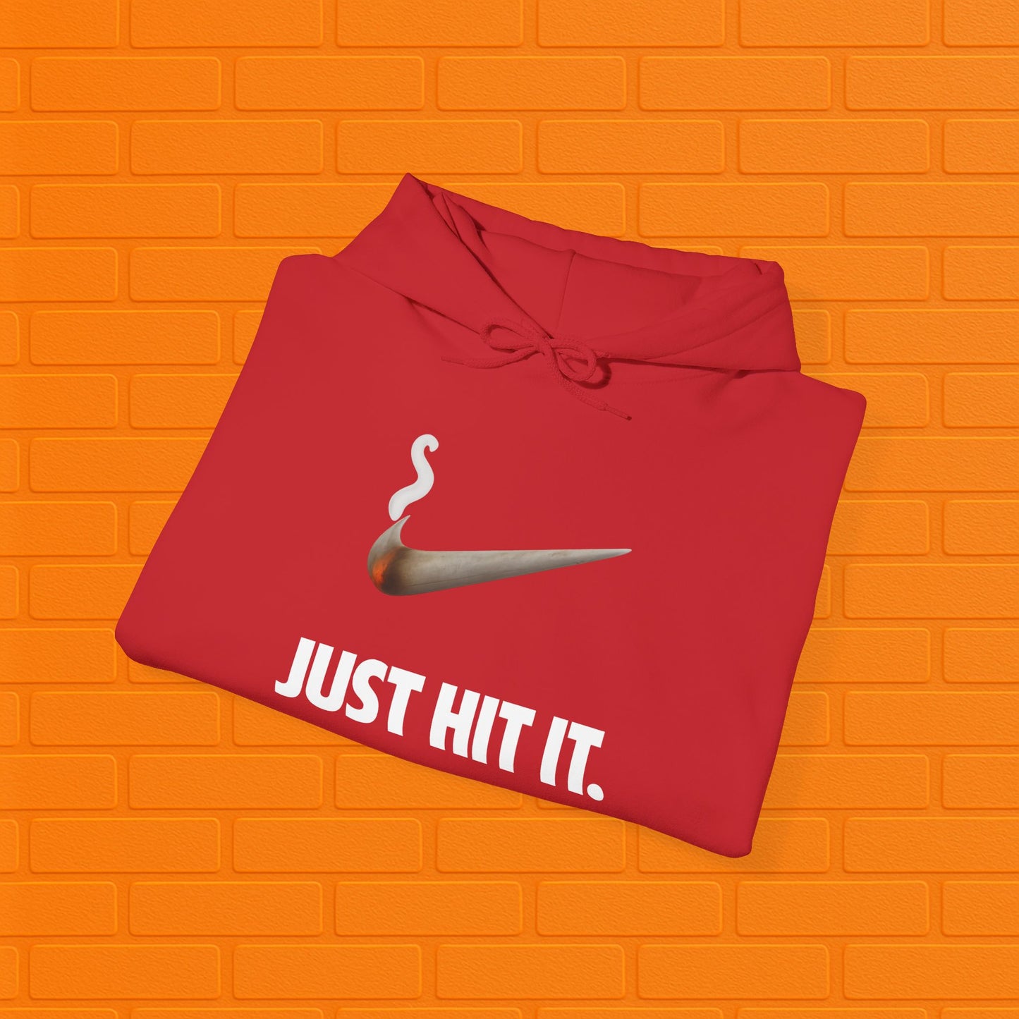 Just Hit It Hoodie | Unisex Stoner Sweatshirt | Weed Smoker Gift | Cannabis Pullover | Cozy Casual Hoodie