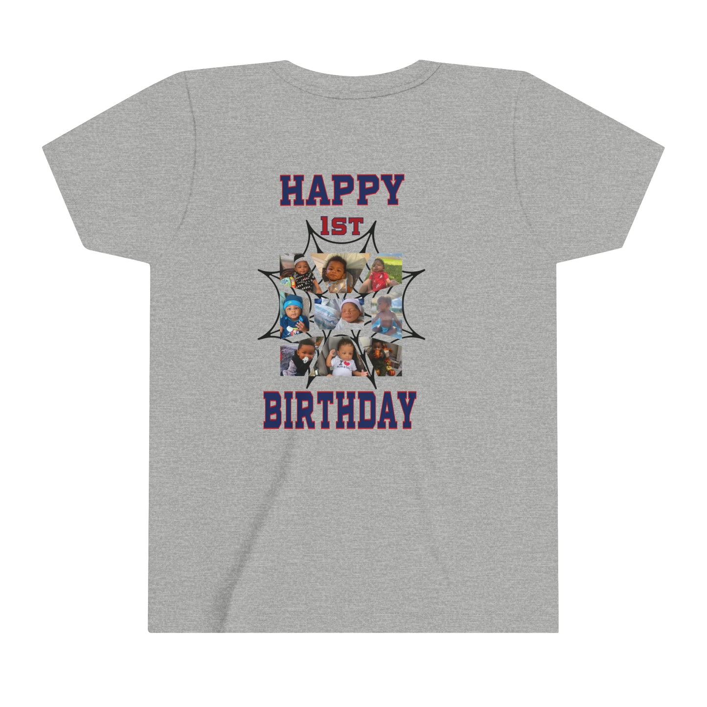 KJ BIRTHDAY COUSIN Youth Short Sleeve Tee Printify