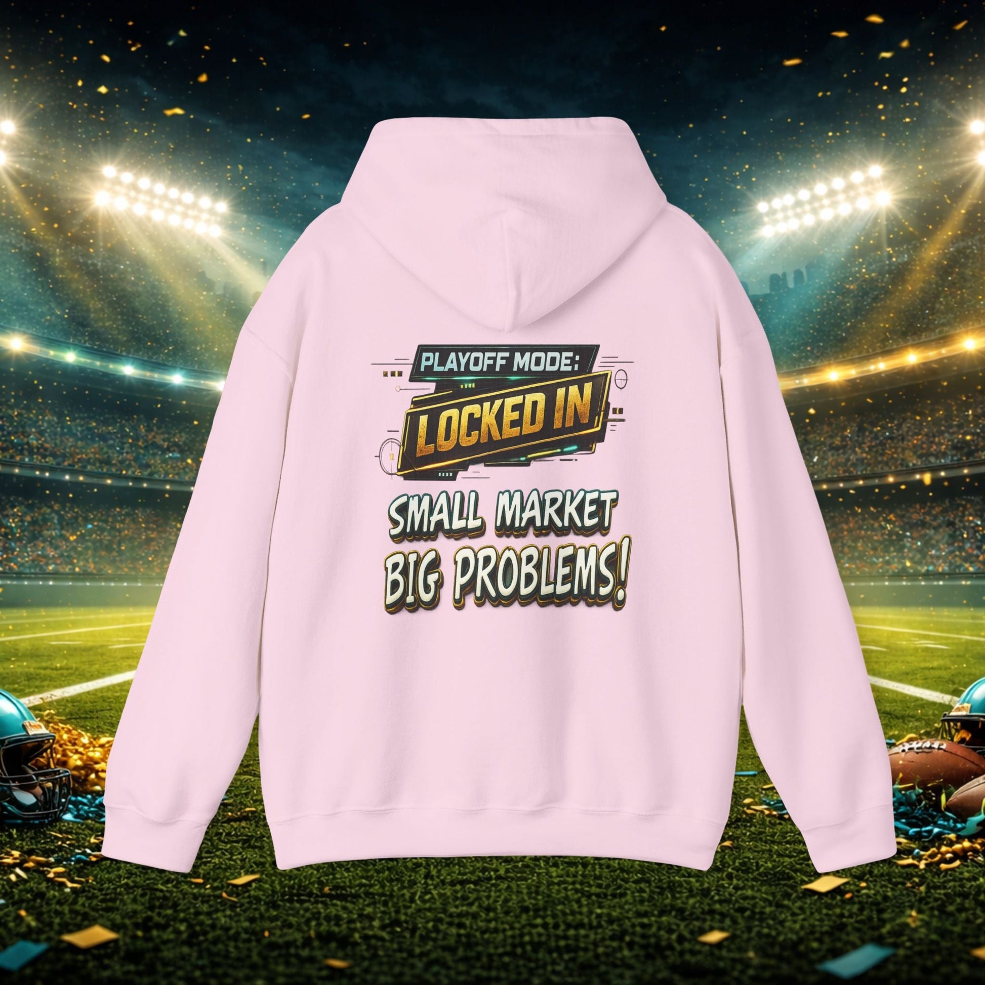 Duval vs All Y’all Hoodie — "Playoff Mode: Locked In" Football Fan Sweatshirt Printify