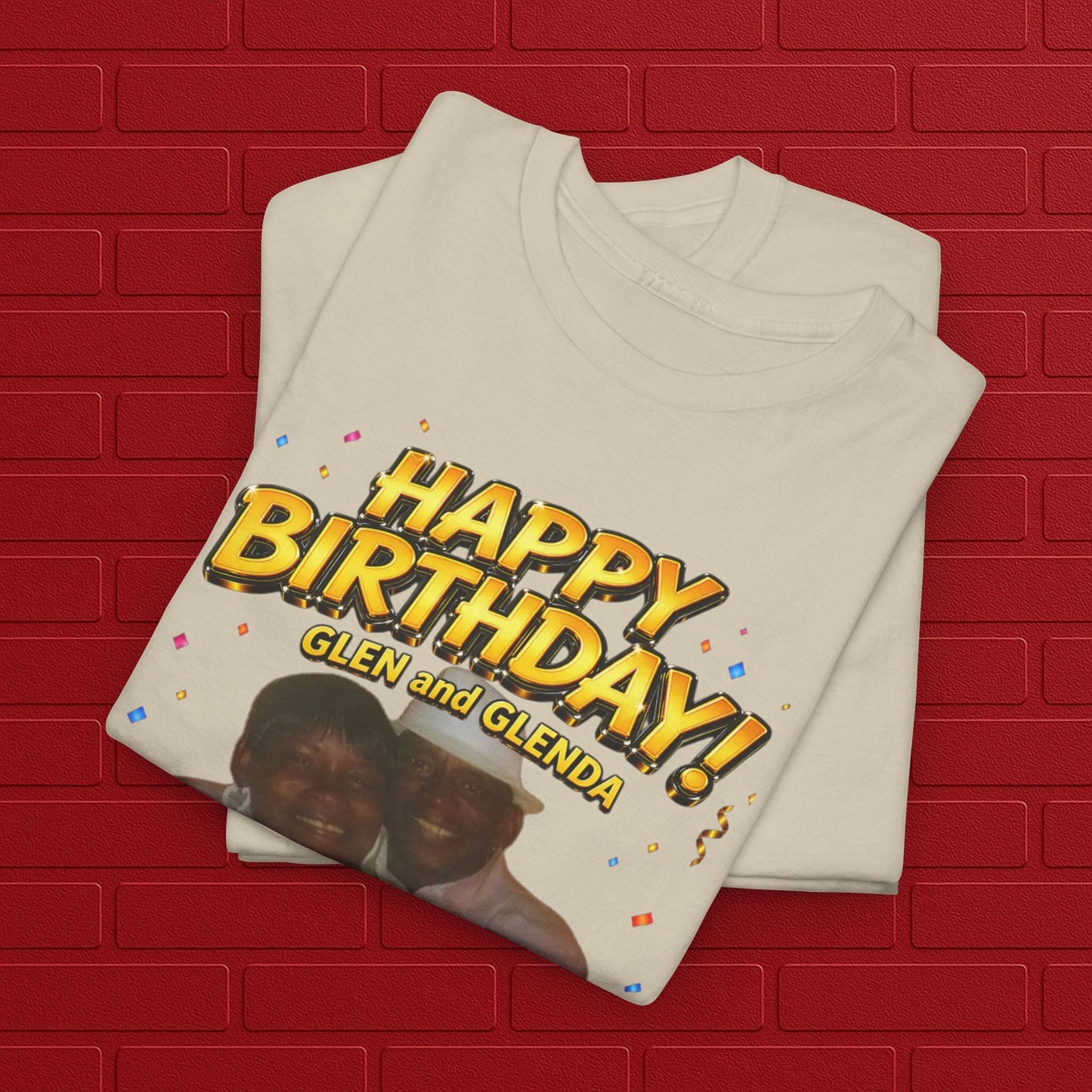 Birthday Tee - "Happy Birthday! June 25 2026" Personalized Glen Tribute Shirt Printify