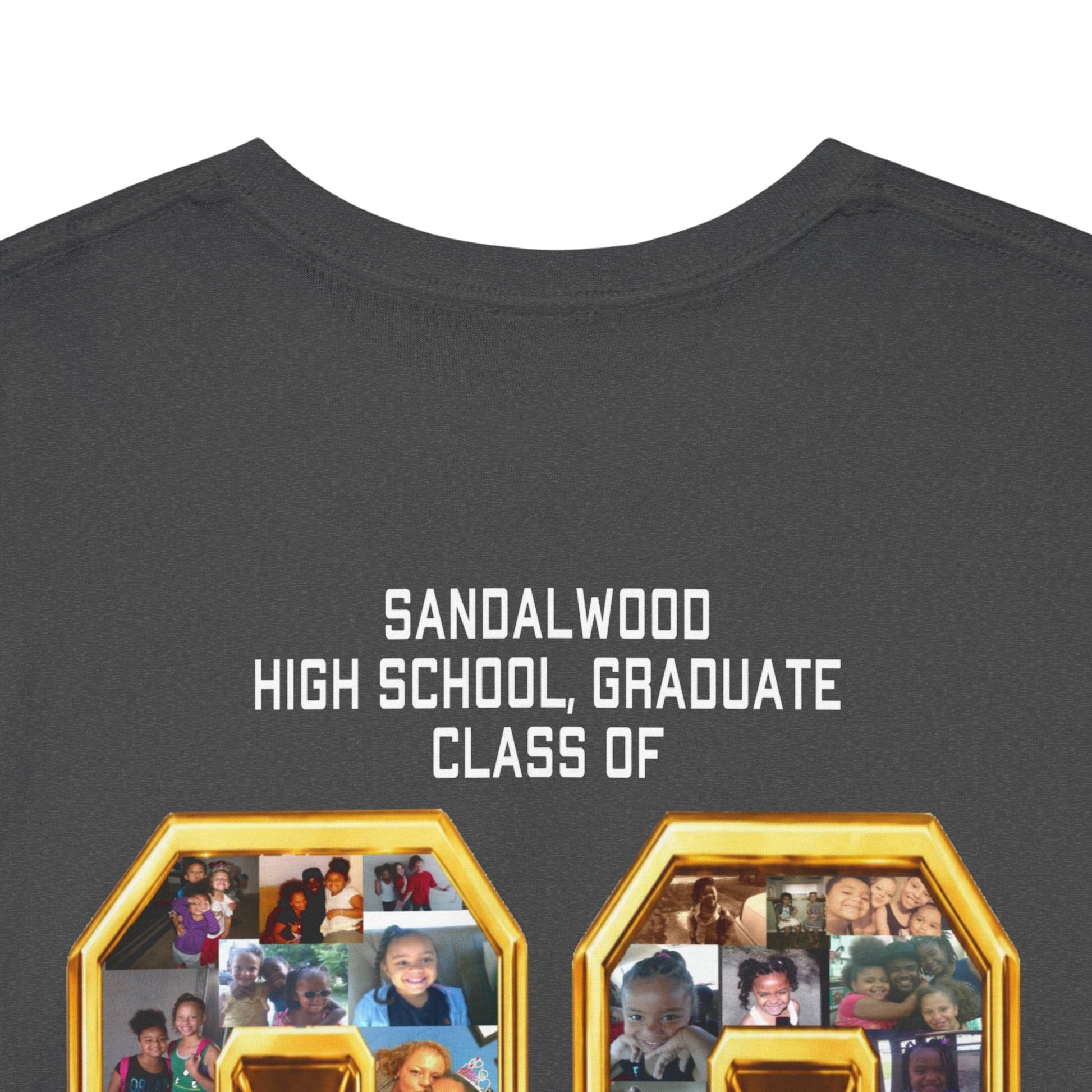 Graduation Photo Tee — Personalized 'Congratulations Keandra' Senior 2026 Graduate Shirt Printify